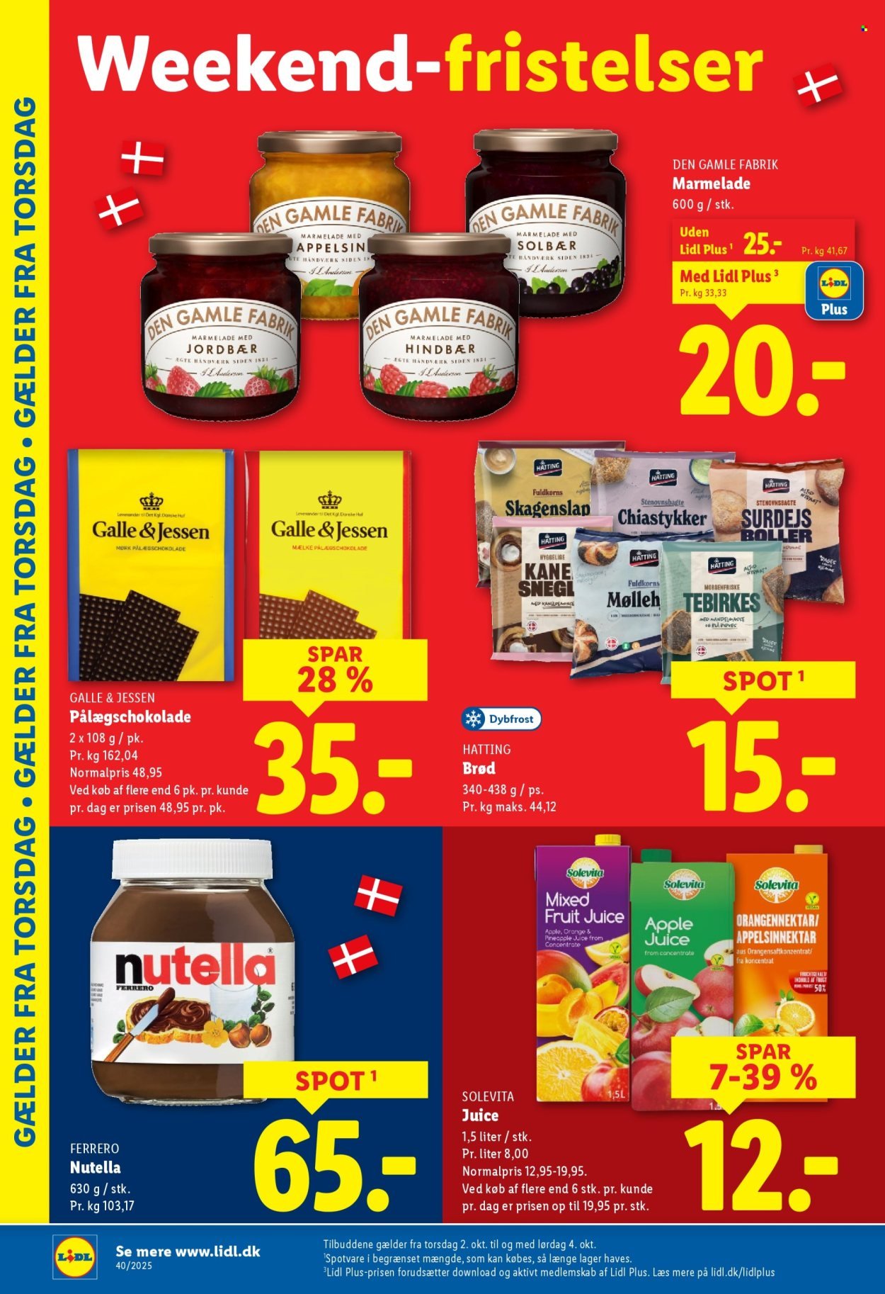 LIDL tilbudsavis - Fra søndag den 28. september 2025 (2025-09-28 - 2025-10-04)