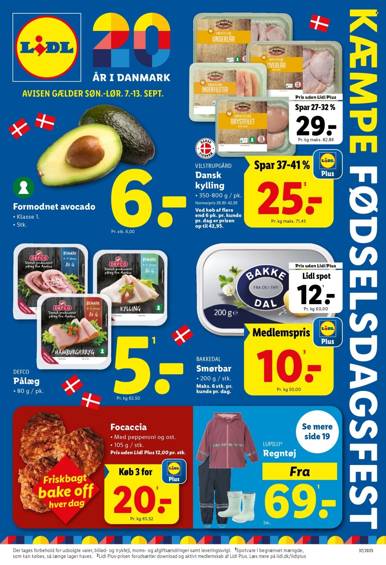 LIDL tilbudsavis - Fra søndag den 7. september 2025 (2025-09-07 - 2025-09-13)