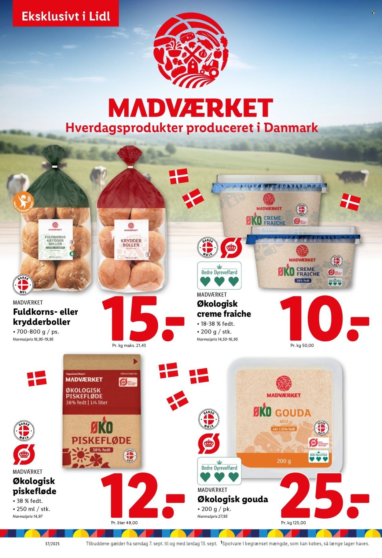 LIDL tilbudsavis - Fra søndag den 7. september 2025 (2025-09-07 - 2025-09-13)