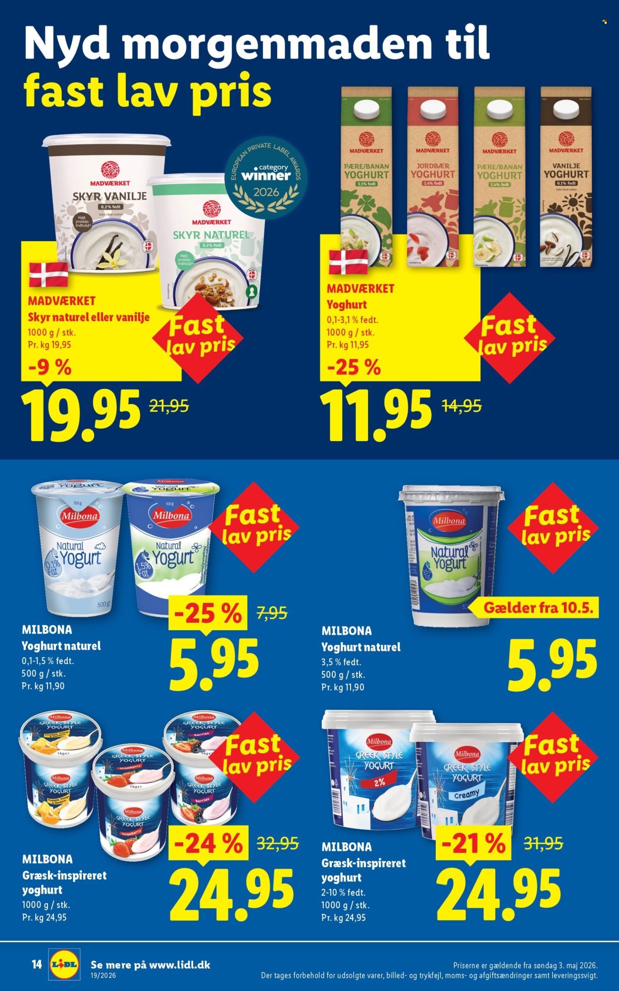 LIDL tilbudsavis - Nyd hver dag til fast lav pris (2026-05-13)