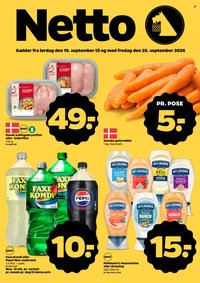 NETTO tilbudsavis - Fra lørdag den 19. september 2026