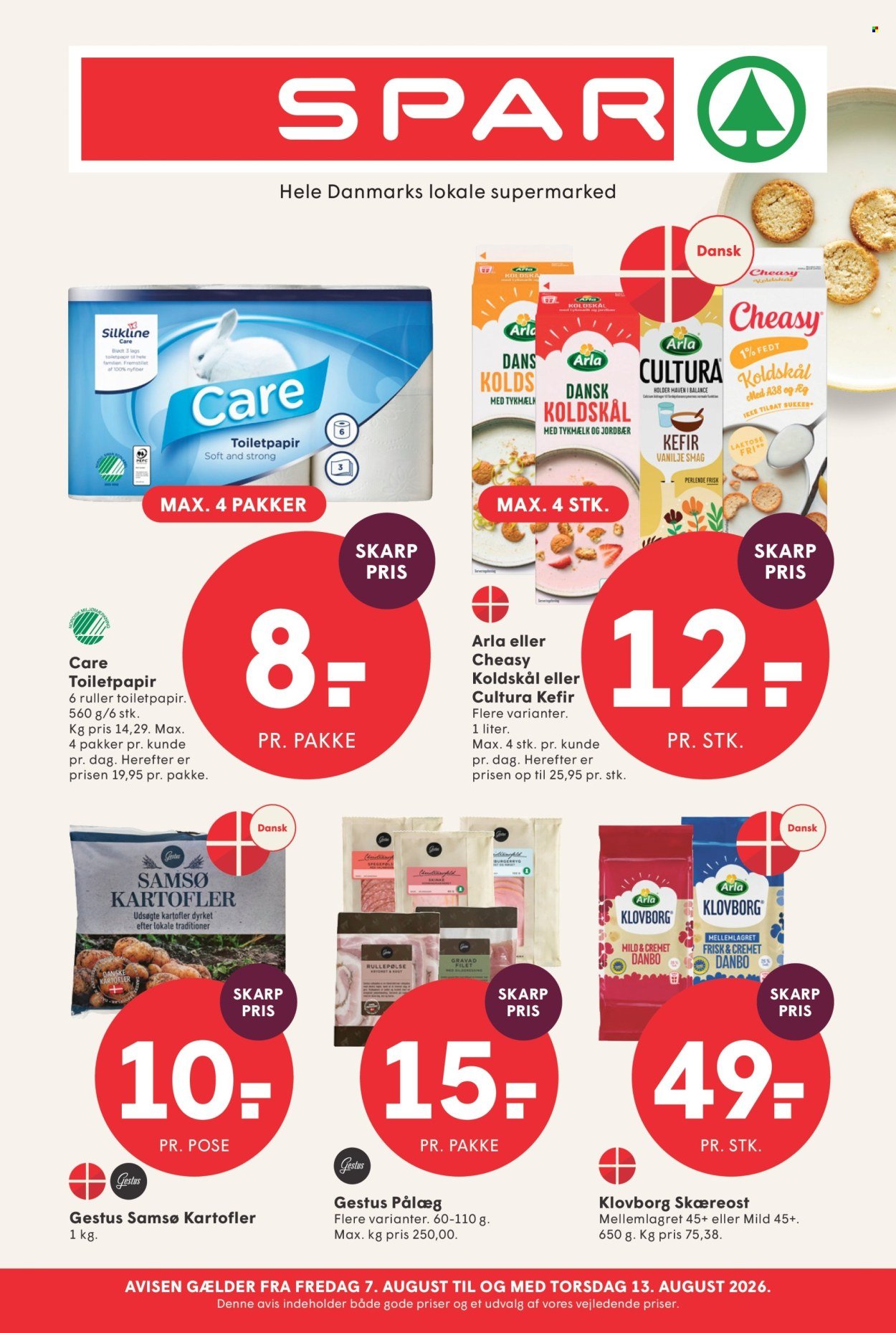 SPAR tilbudsavis - Fra fredag den 7. august 2026