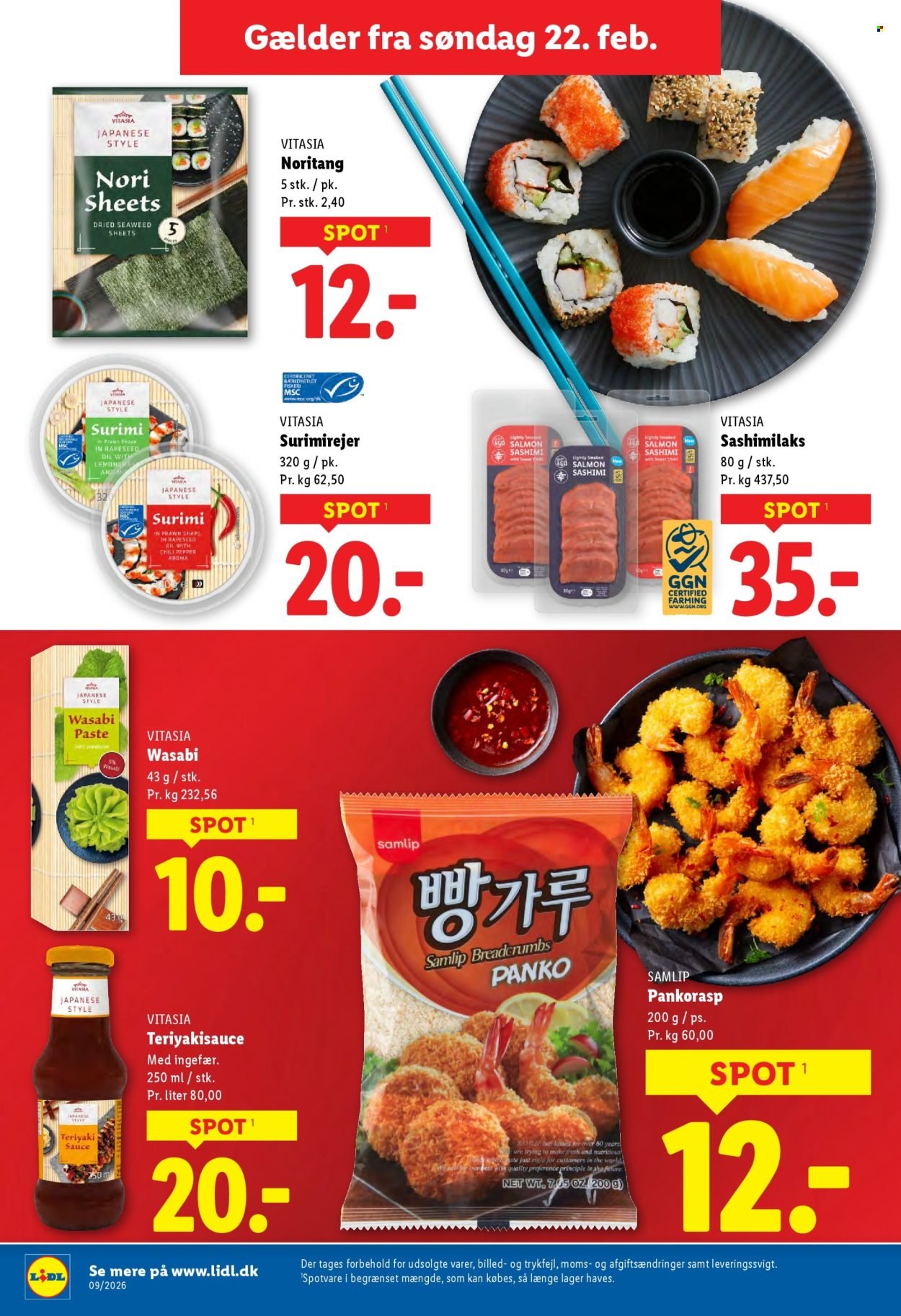 LIDL tilbudsavis - Fra søndag den 22. februar 2026