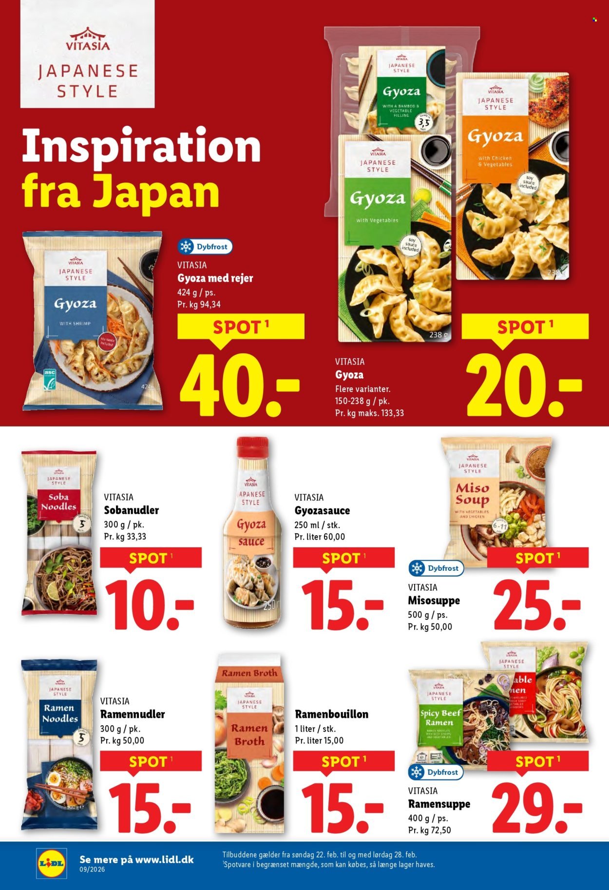 LIDL tilbudsavis - Fra søndag den 22. februar 2026