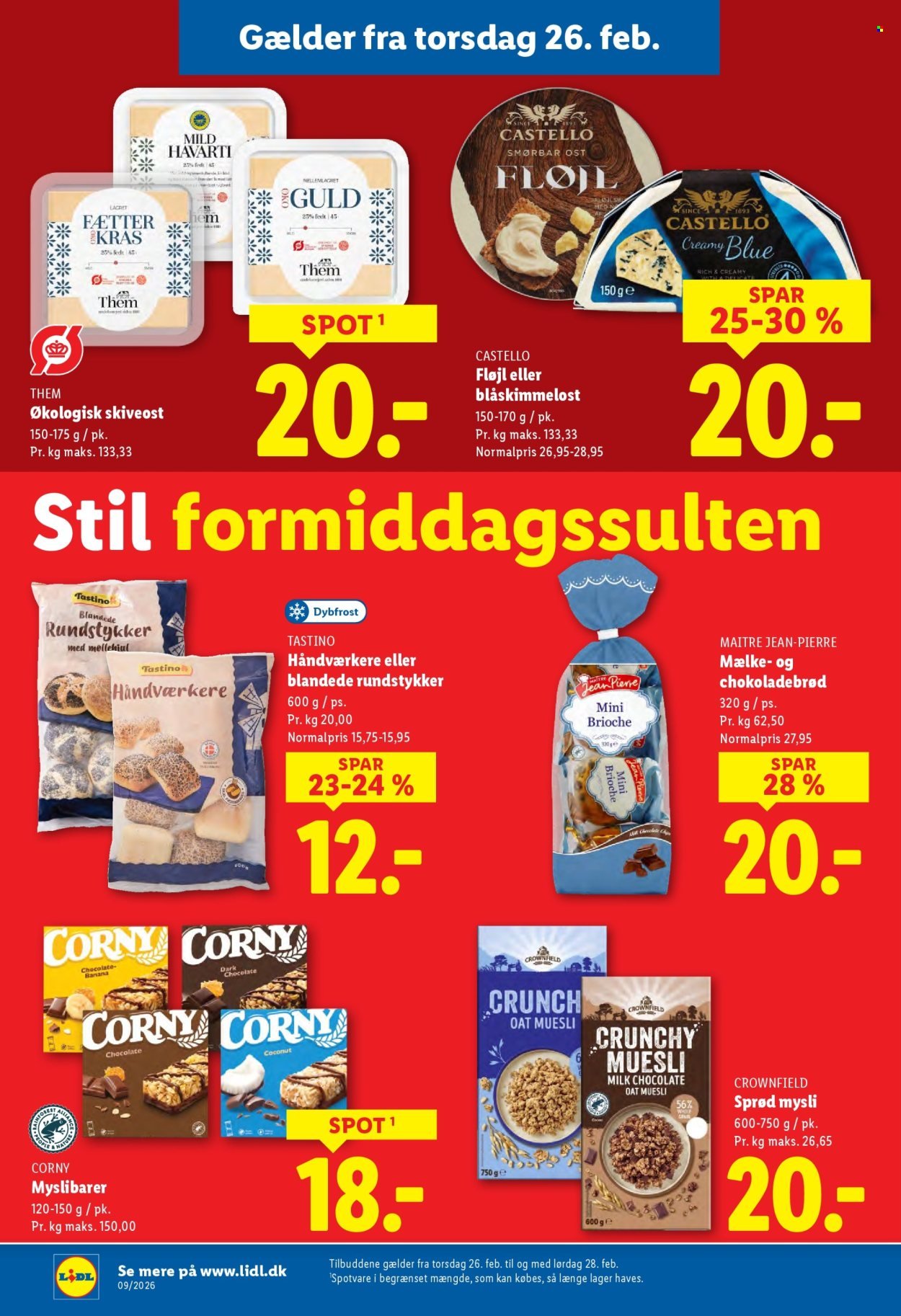LIDL tilbudsavis - Fra søndag den 22. februar 2026