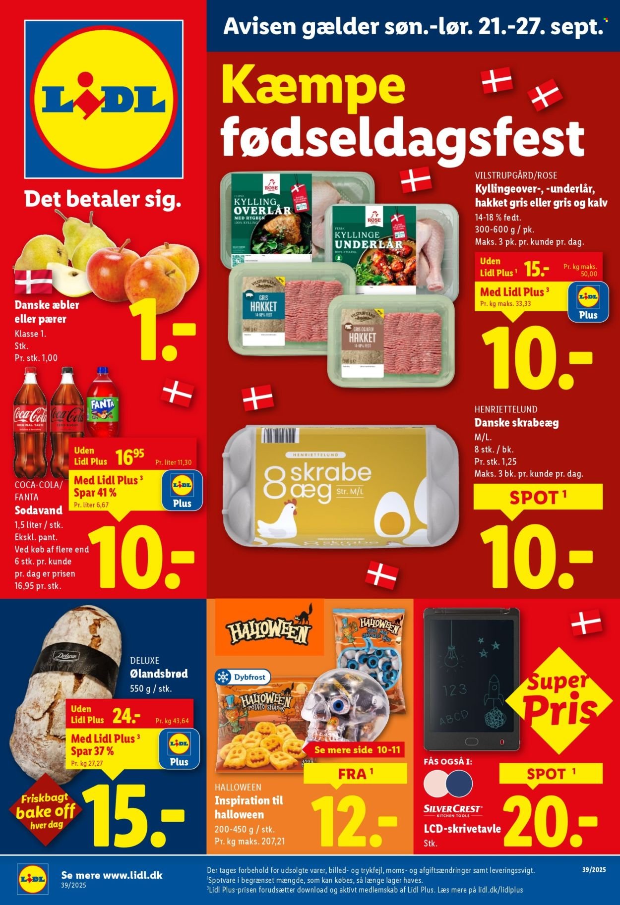 LIDL tilbudsavis - Fra søndag den 21. september 2025 (2025-09-21 - 2025-09-27)