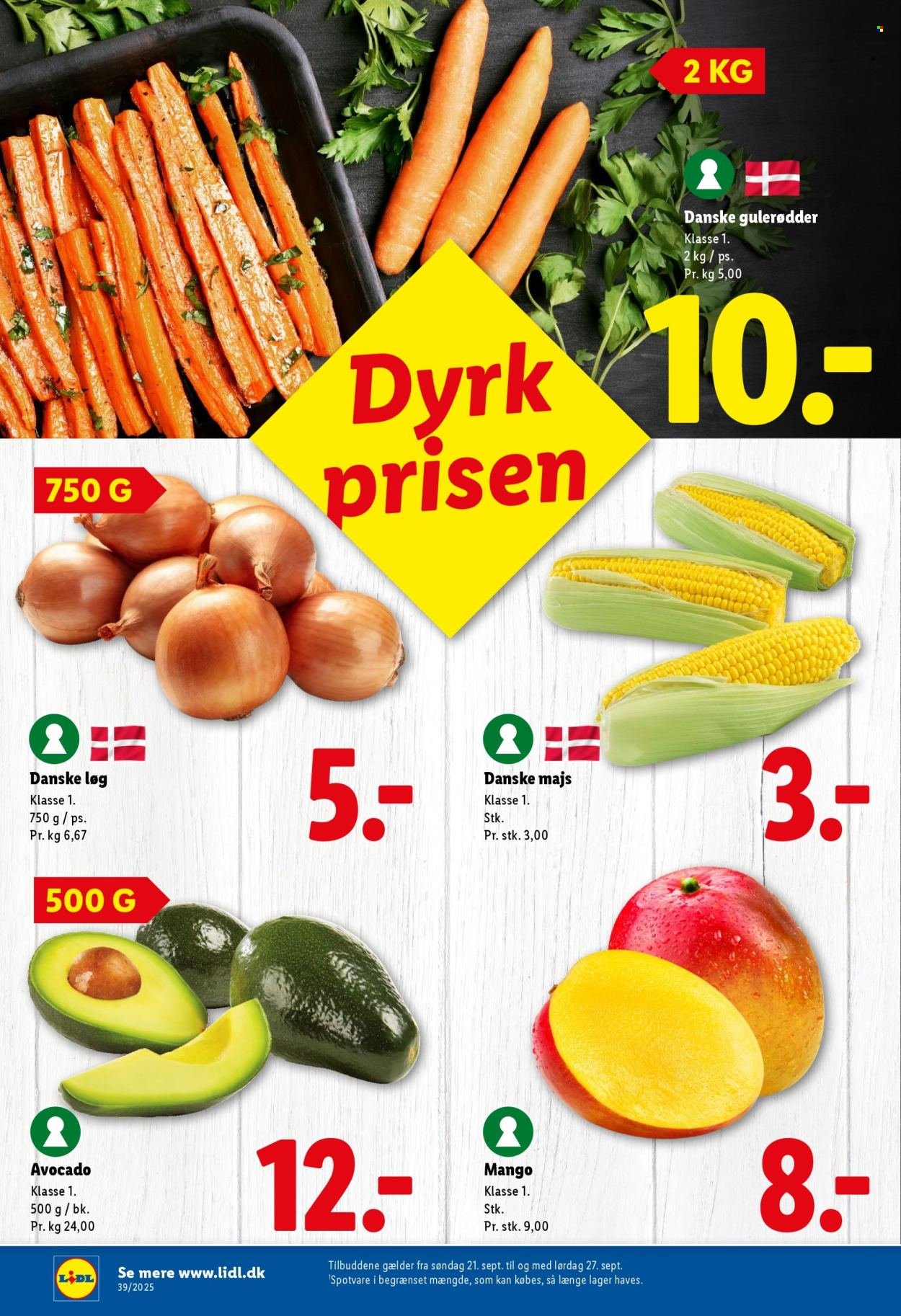 LIDL tilbudsavis - Fra søndag den 21. september 2025 (2025-09-21 - 2025-09-27)