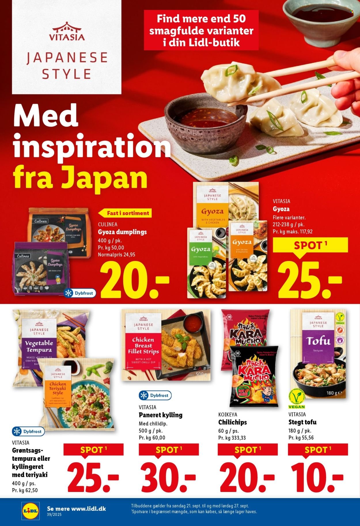 LIDL tilbudsavis - Fra søndag den 21. september 2025 (2025-09-21 - 2025-09-27)