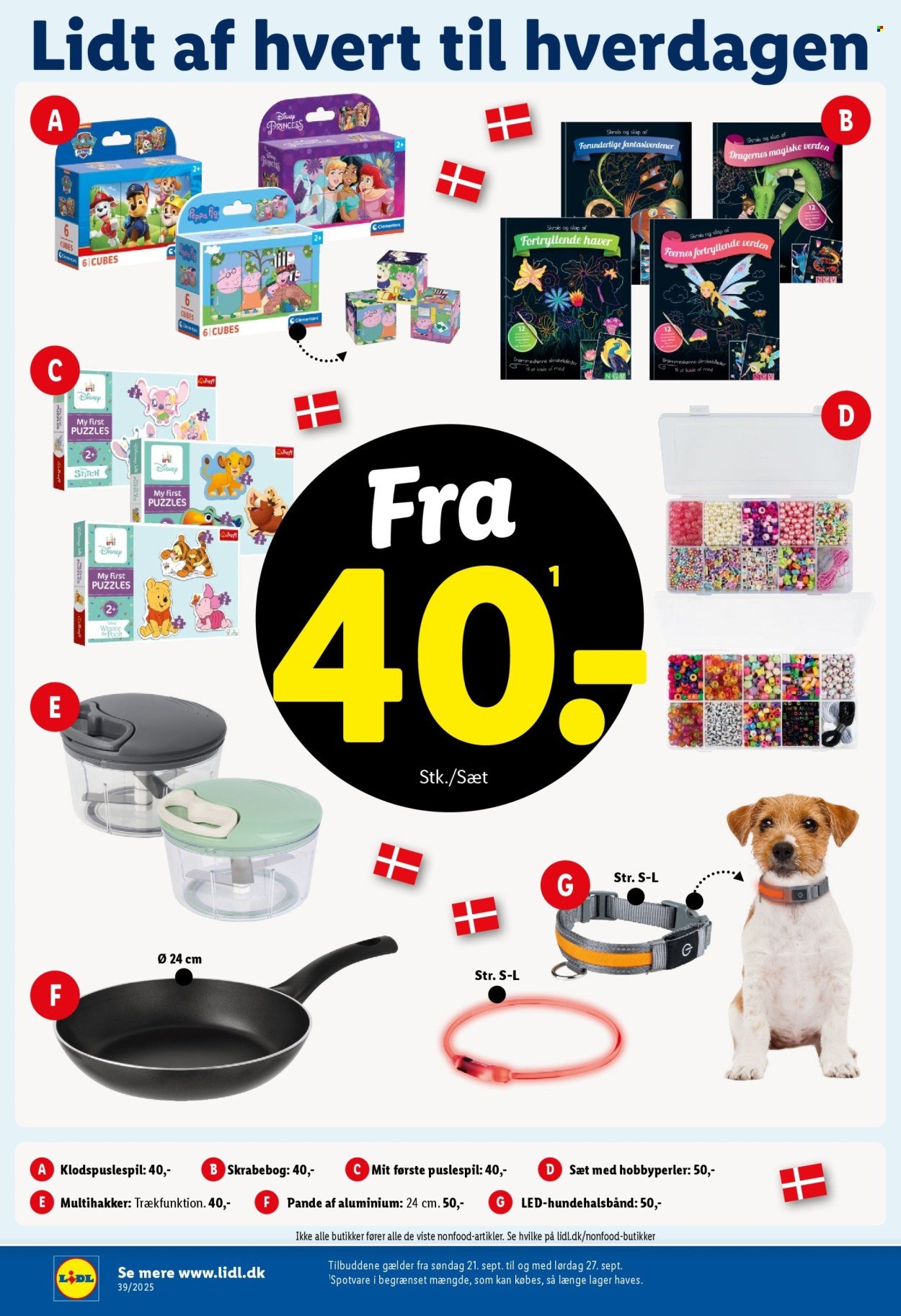 LIDL tilbudsavis - Fra søndag den 21. september 2025 (2025-09-21 - 2025-09-27)