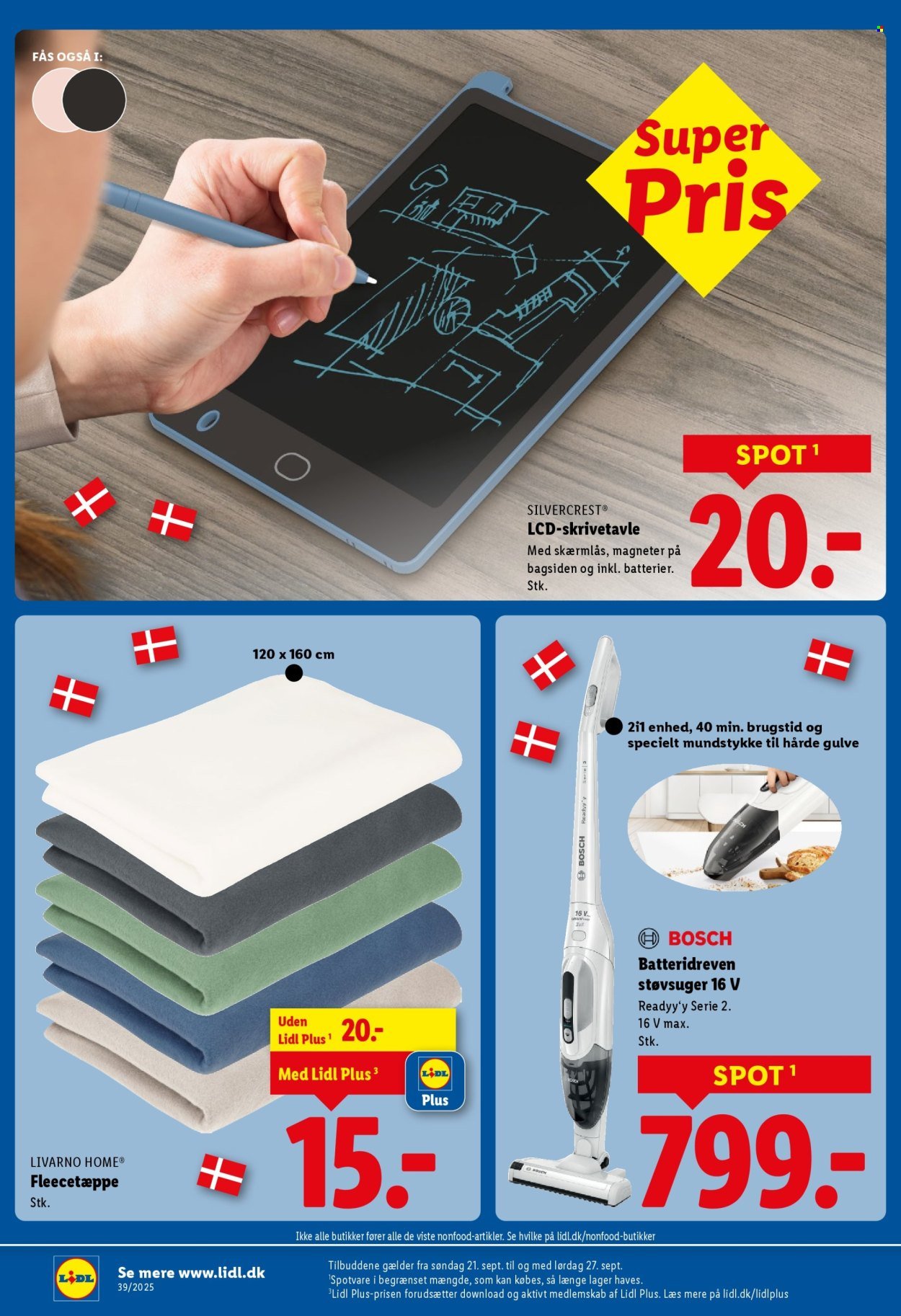LIDL tilbudsavis - Fra søndag den 21. september 2025 (2025-09-21 - 2025-09-27)