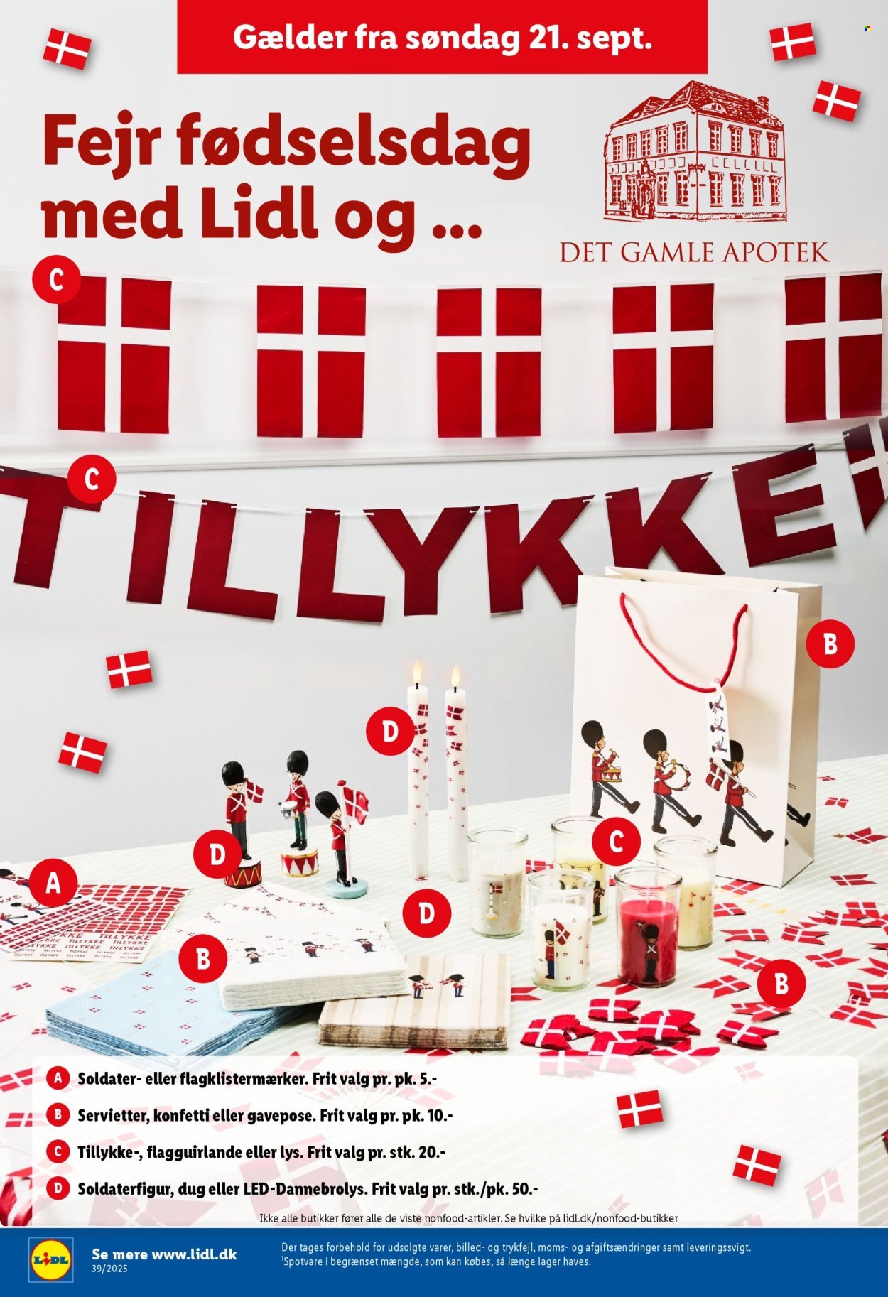 LIDL tilbudsavis - Fra søndag den 21. september 2025 (2025-09-21 - 2025-09-27)