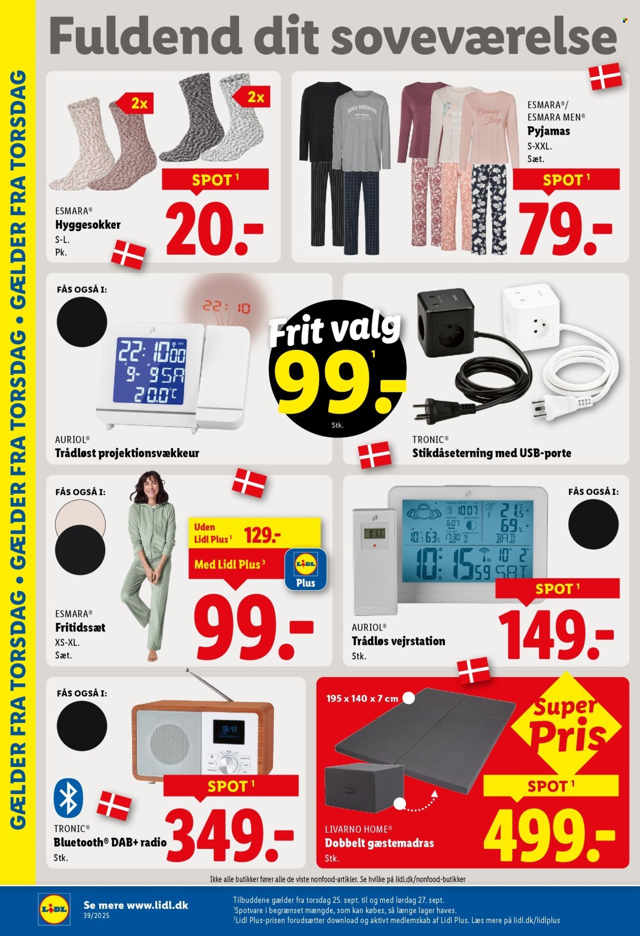 LIDL tilbudsavis - Fra søndag den 21. september 2025 (2025-09-21 - 2025-09-27)
