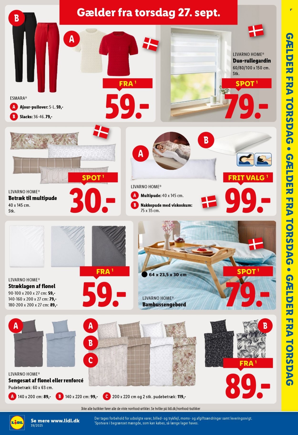 LIDL tilbudsavis - Fra søndag den 21. september 2025 (2025-09-21 - 2025-09-27)