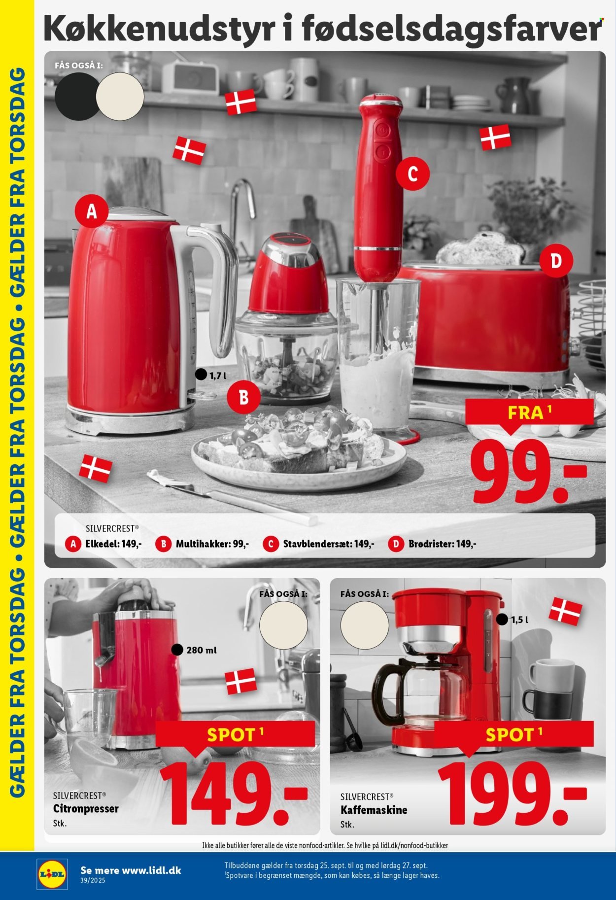LIDL tilbudsavis - Fra søndag den 21. september 2025 (2025-09-21 - 2025-09-27)