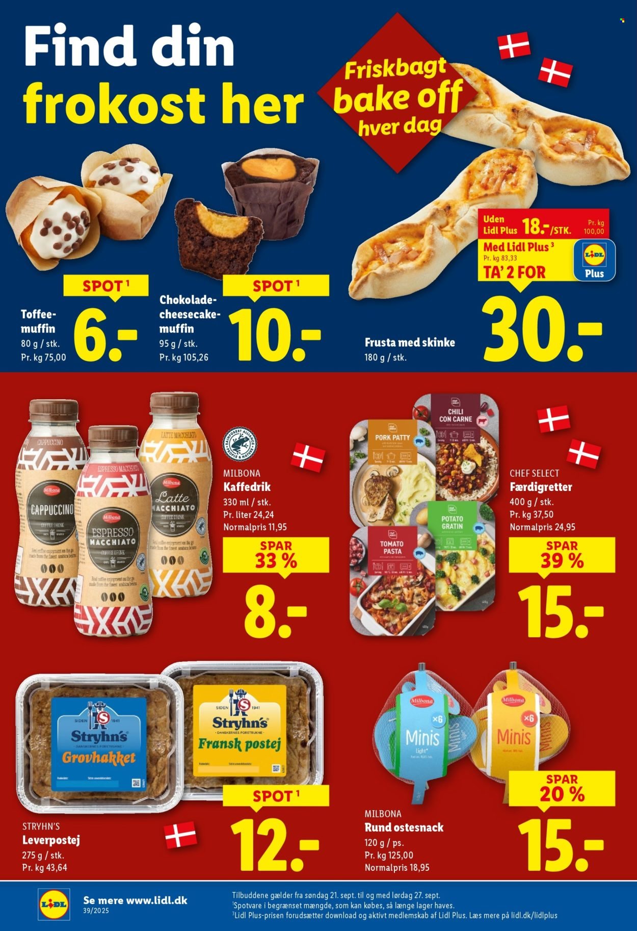 LIDL tilbudsavis - Fra søndag den 21. september 2025 (2025-09-21 - 2025-09-27)