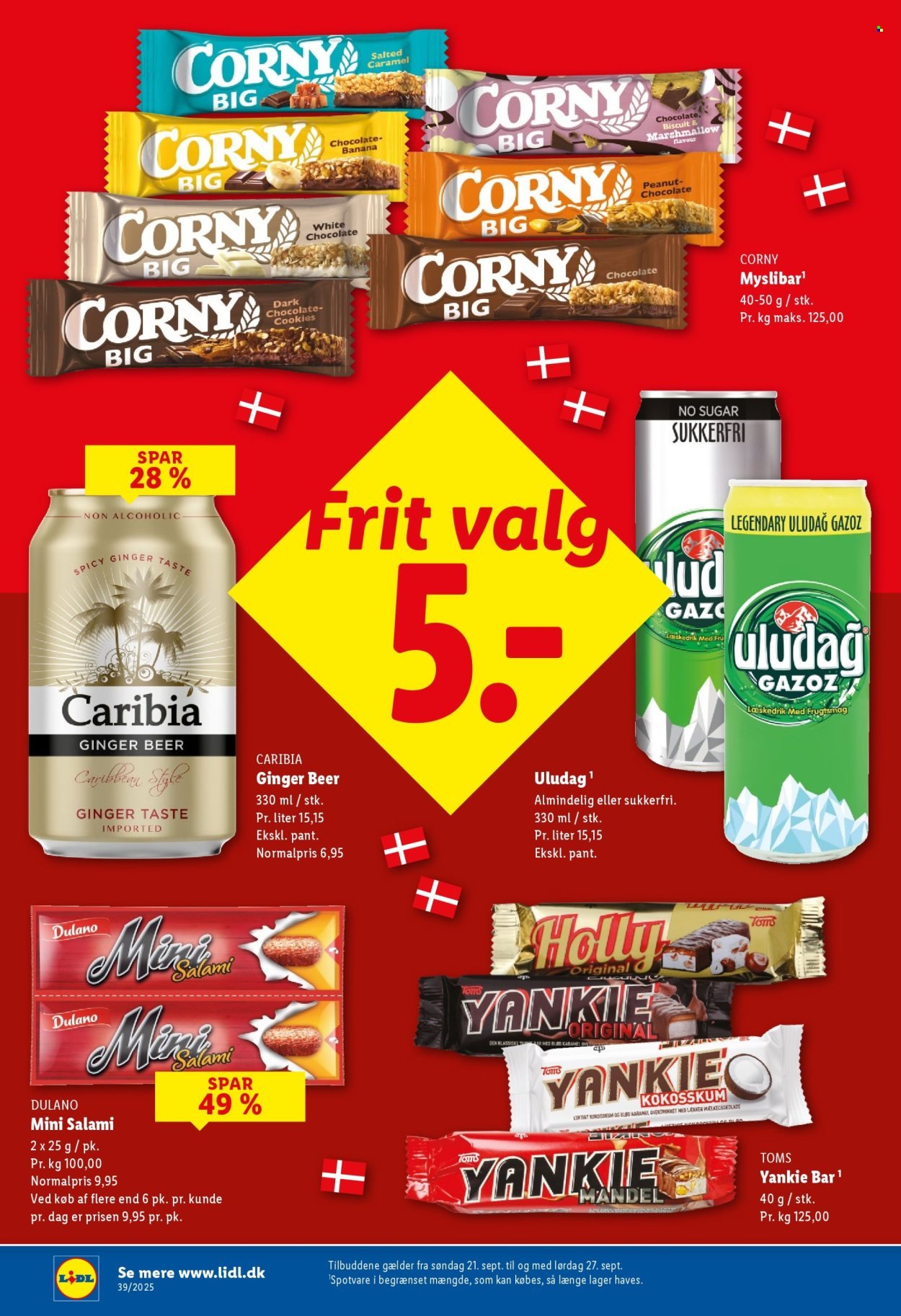 LIDL tilbudsavis - Fra søndag den 21. september 2025 (2025-09-21 - 2025-09-27)
