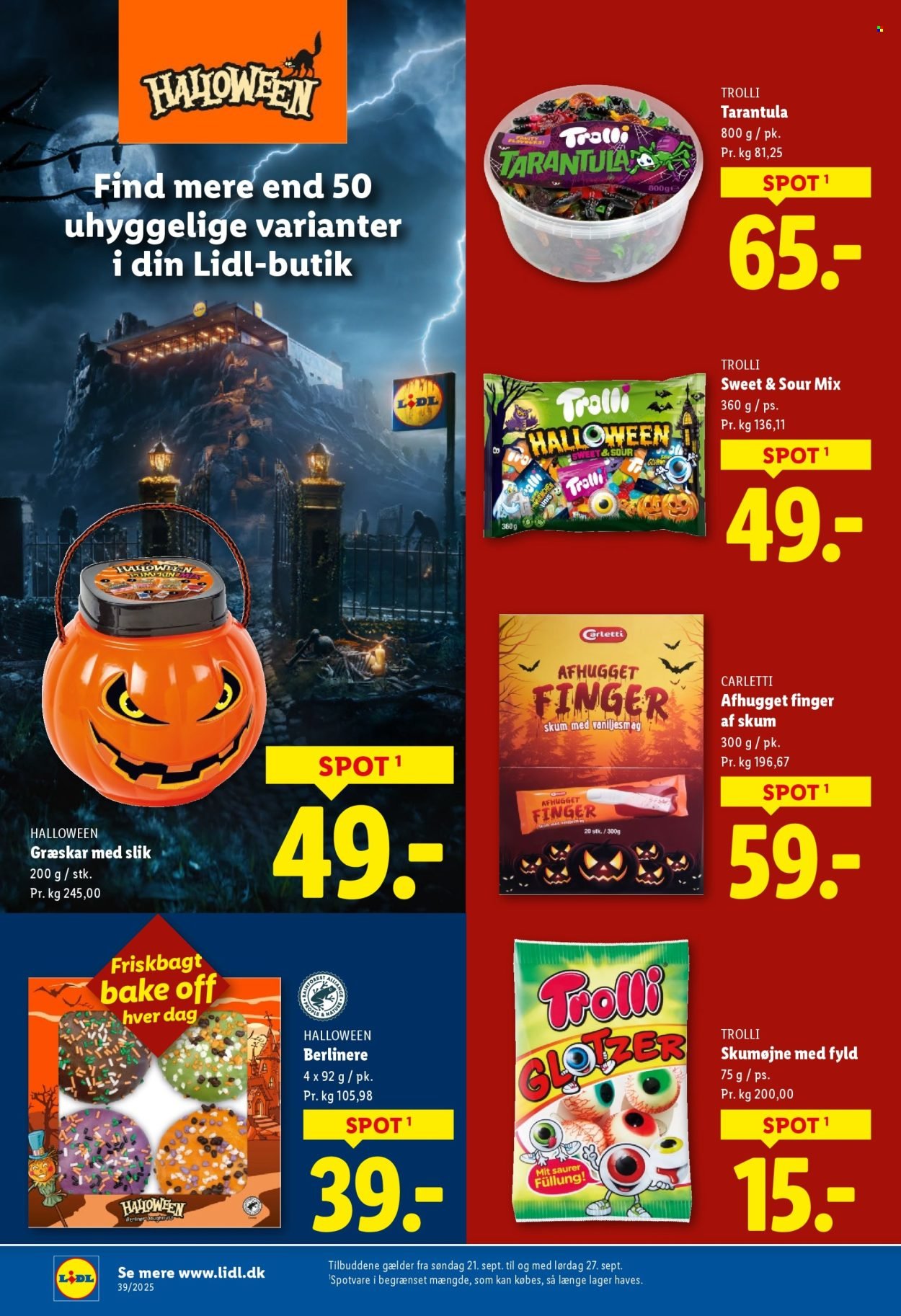 LIDL tilbudsavis - Fra søndag den 21. september 2025 (2025-09-21 - 2025-09-27)