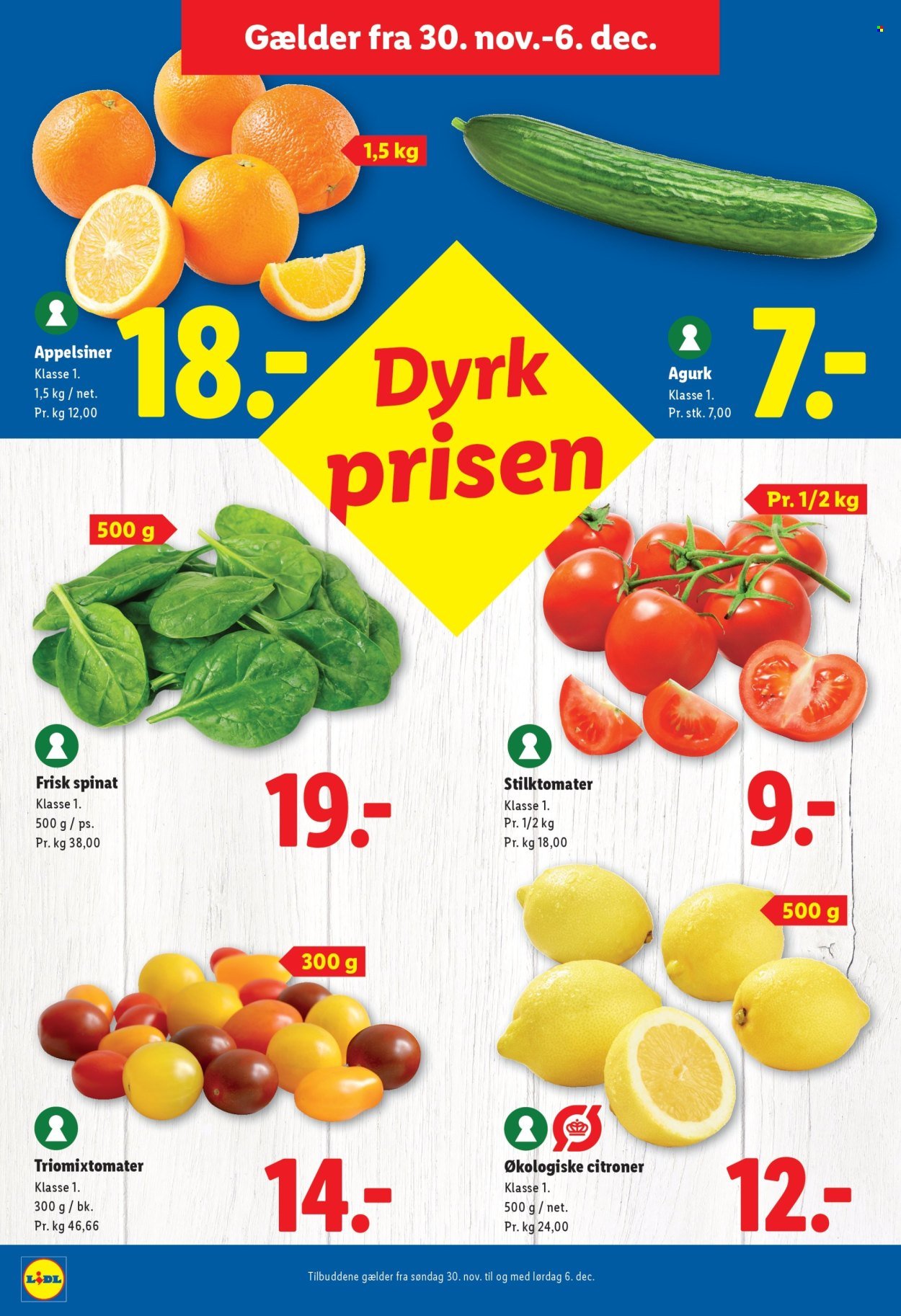 LIDL tilbudsavis - Fra søndag den 30. november 2025 (2025-11-30 - 2025-12-06)