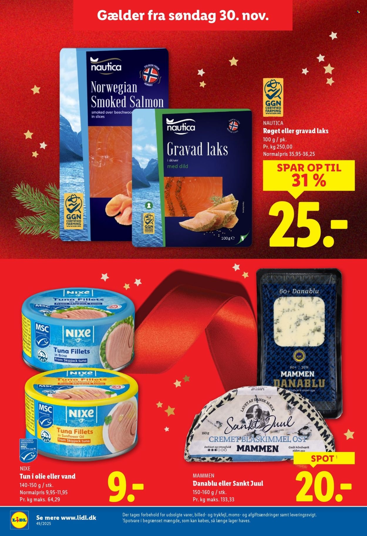LIDL tilbudsavis - Fra søndag den 30. november 2025 (2025-11-30 - 2025-12-06)
