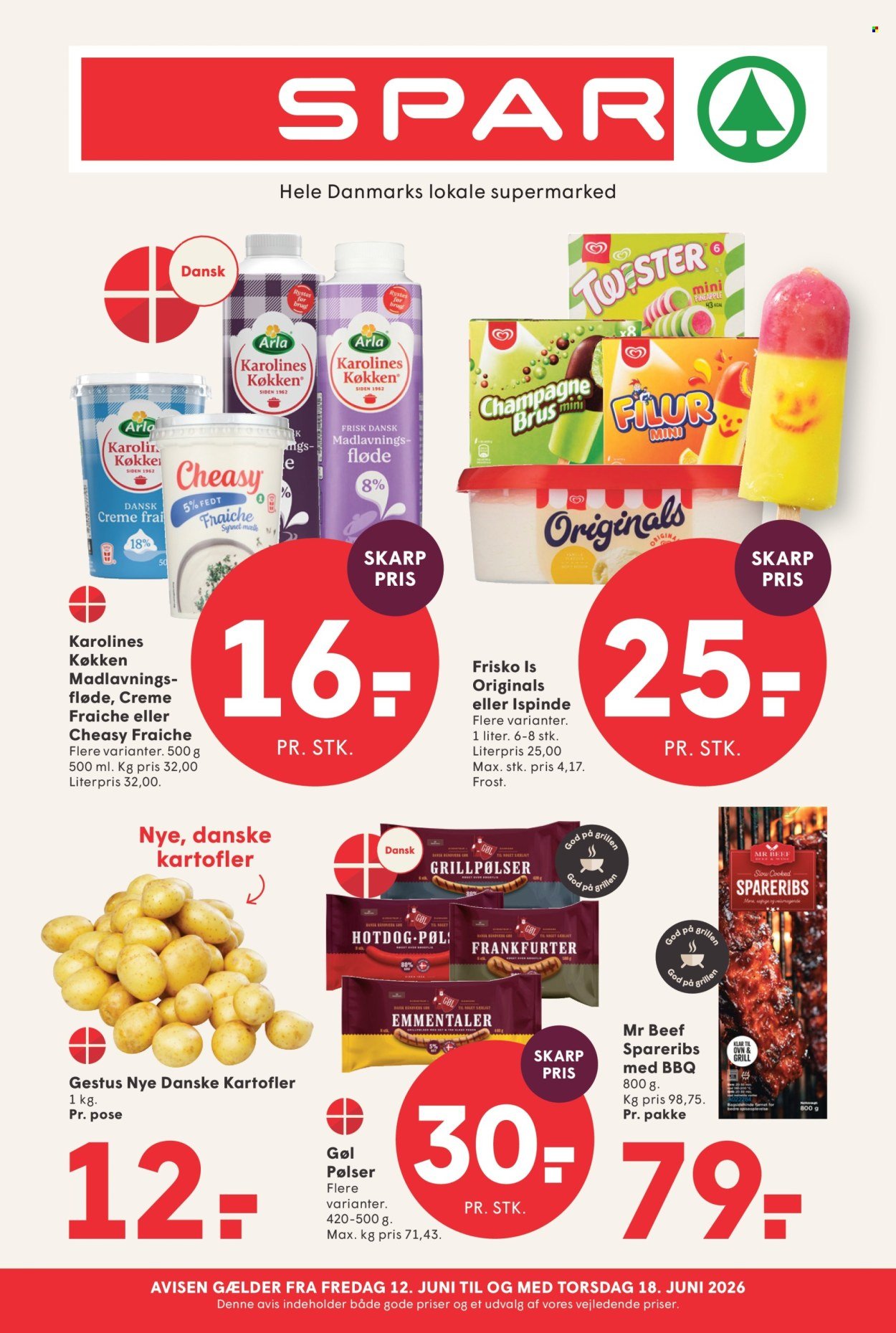 SPAR tilbudsavis - Fra fredag den 12. juni 2026
