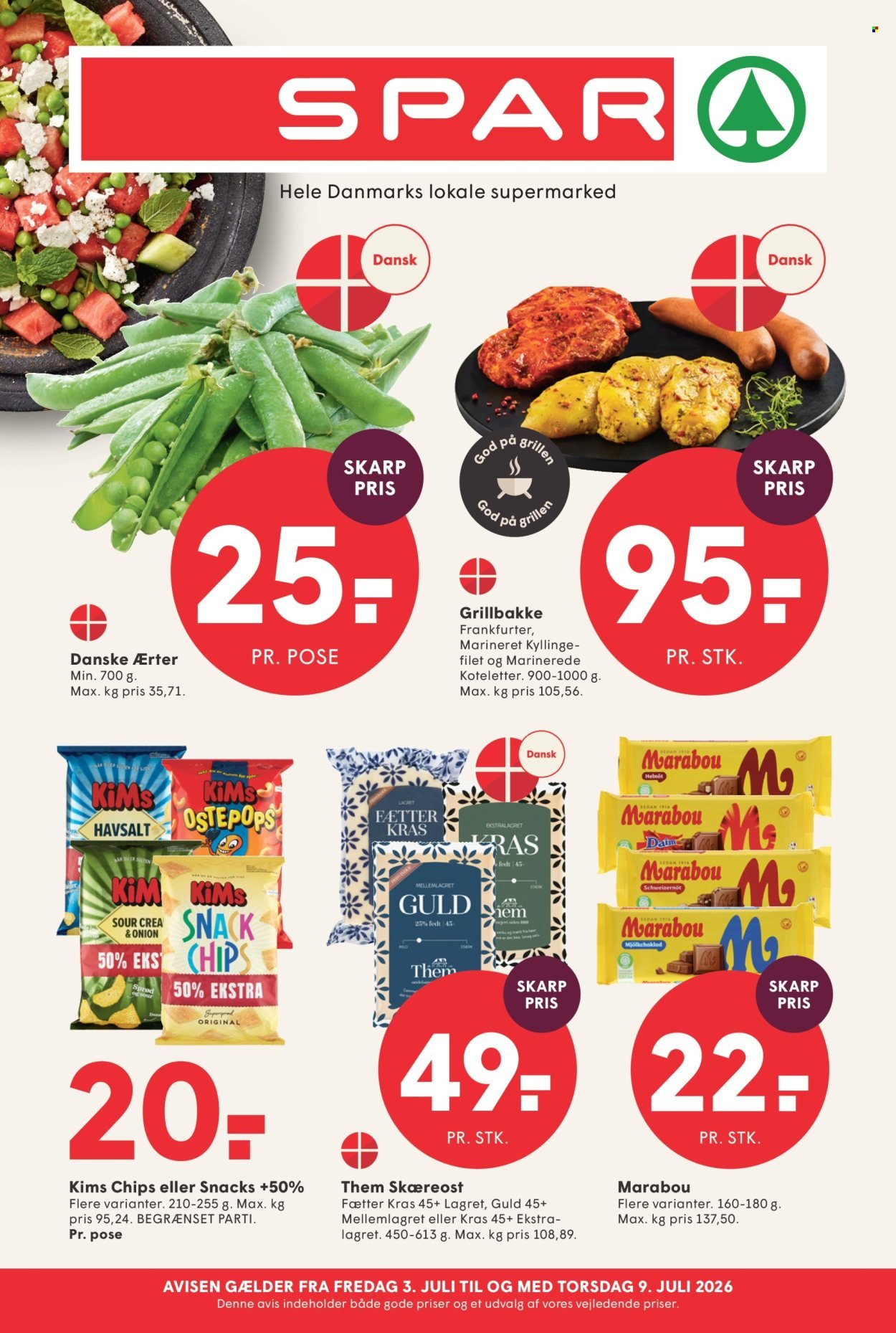 SPAR tilbudsavis - Fra fredag den 3. juli 2026