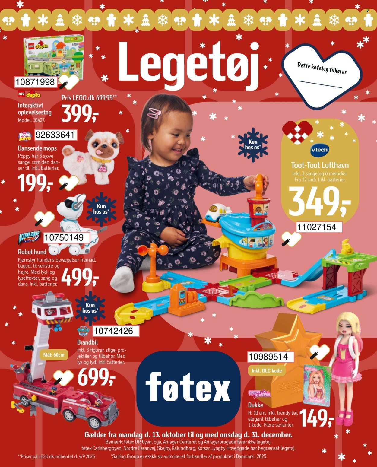 FØTEX tilbudsavis - Legetøjskatalog (2025-10-13 - 2025-12-31)