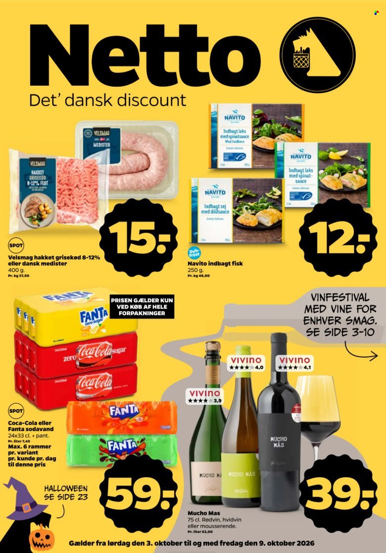 NETTO tilbudsavis - Fra lørdag den 3. oktober 2026