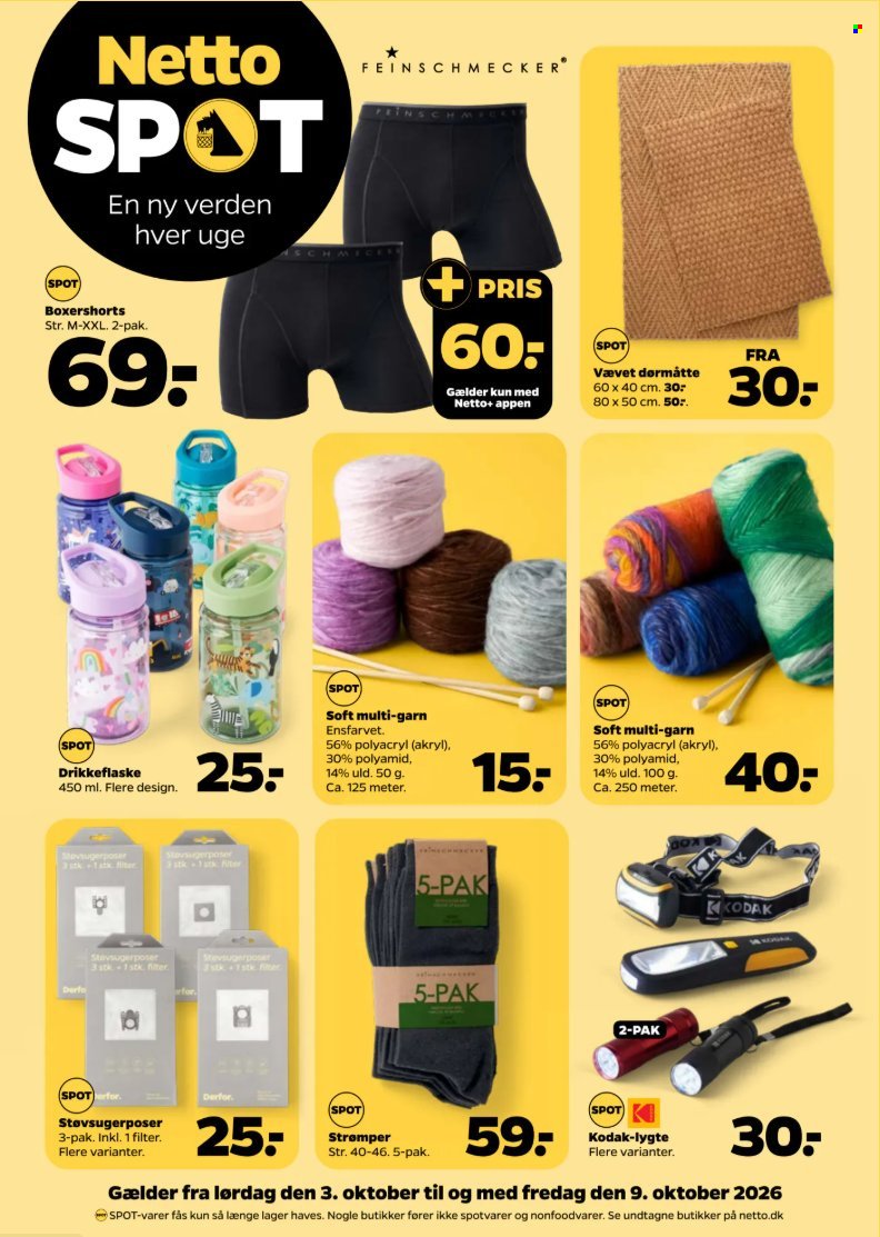 NETTO tilbudsavis - Fra lørdag den 3. oktober 2026