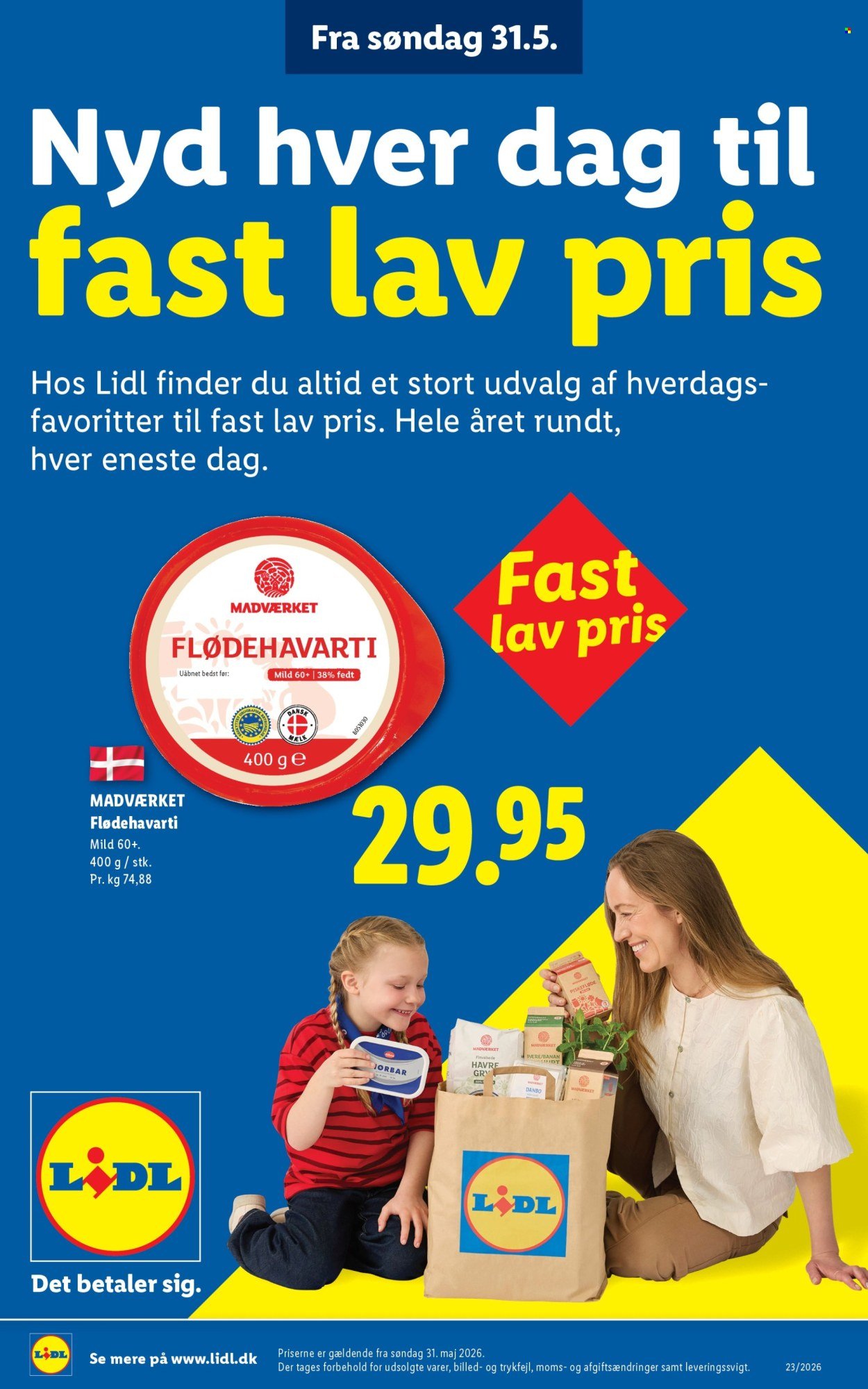 LIDL tilbudsavis - Fra søndag den 31. maj 2026