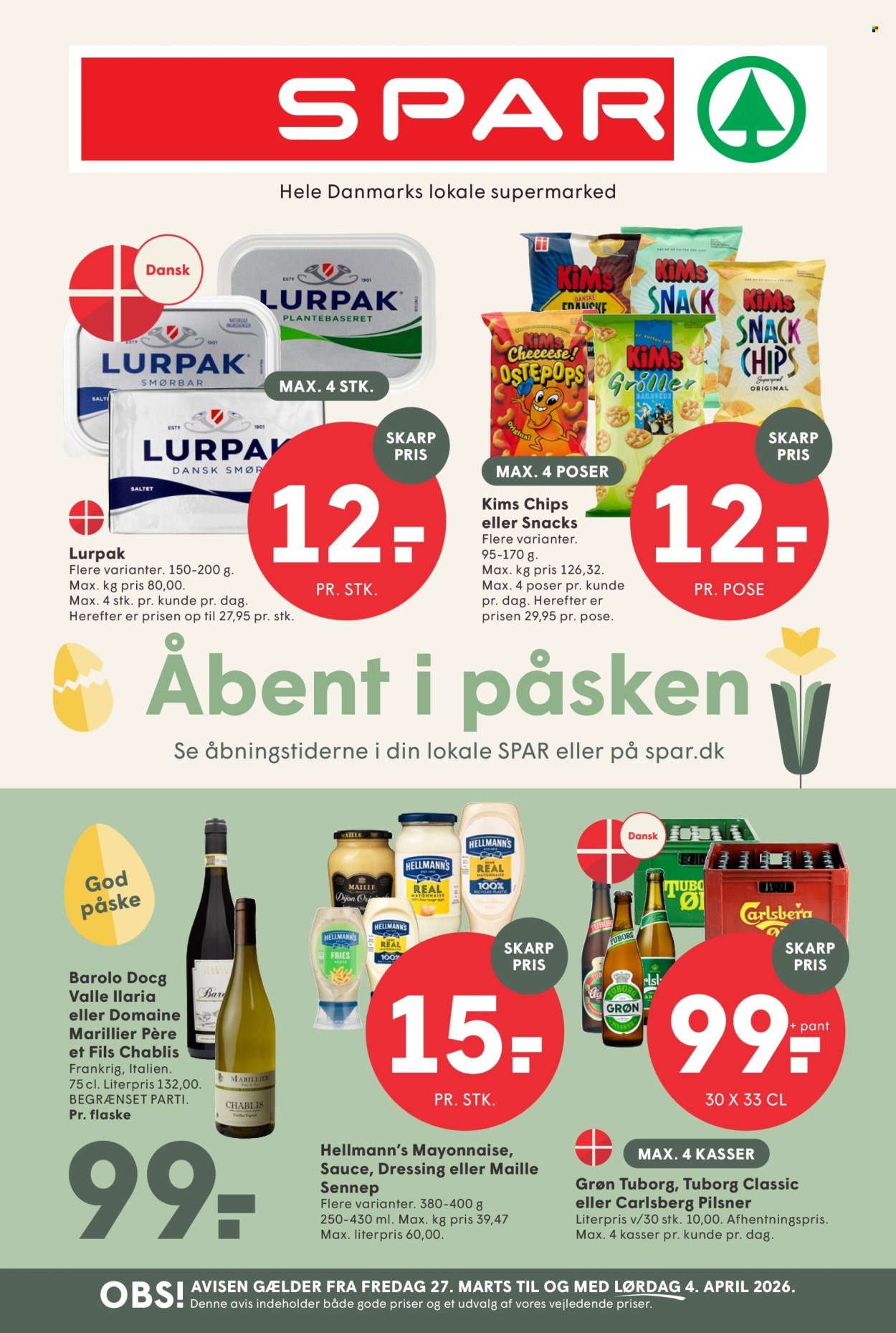 SPAR tilbudsavis - Fra fredag den 27. marts 2026