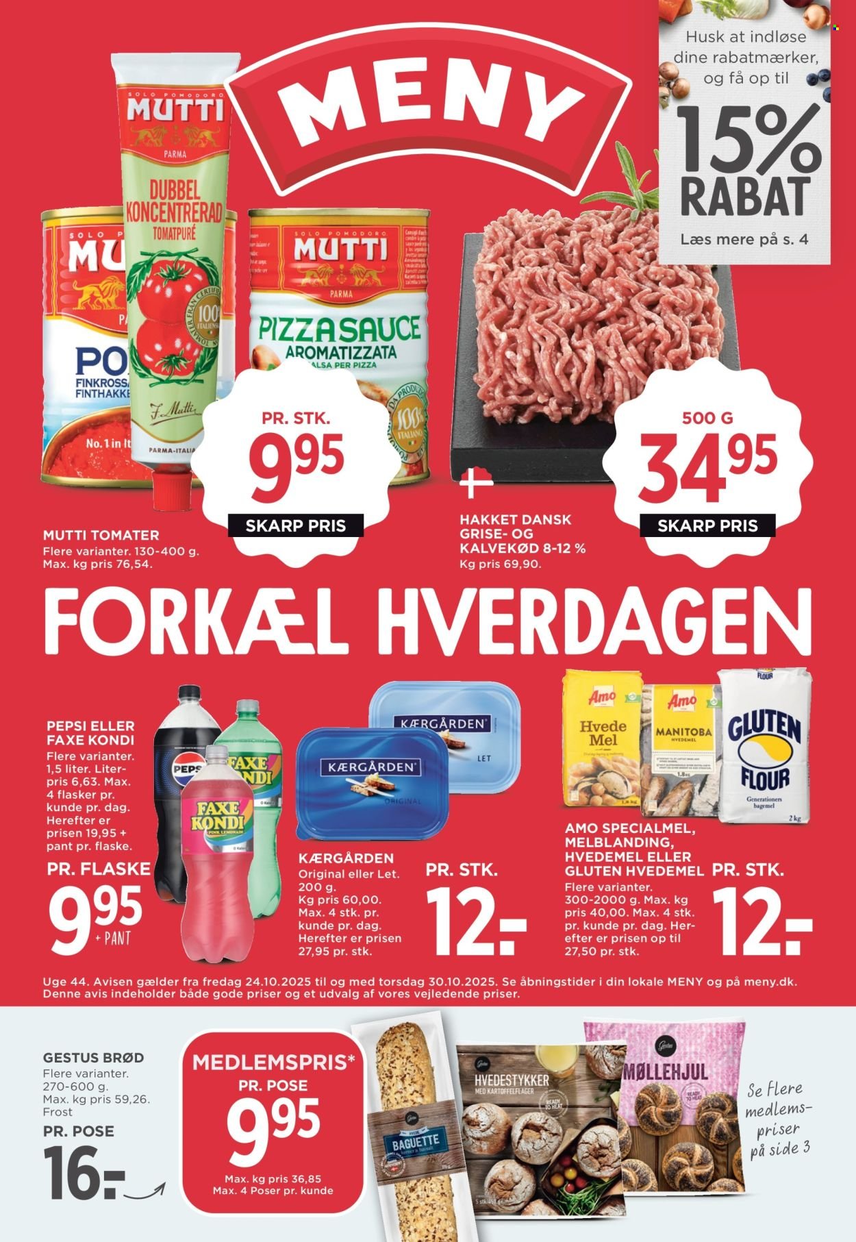 MENY tilbudsavis - FORKAEL HVERDAGEN (2025-10-24 - 2025-10-30)