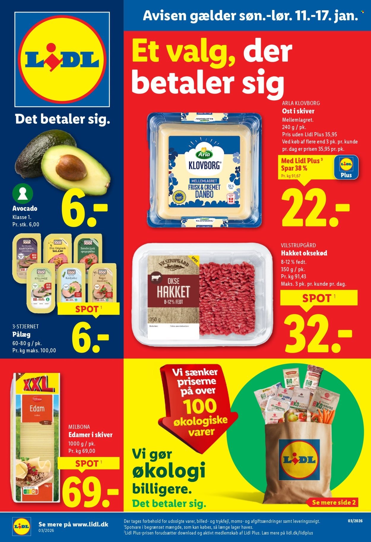LIDL tilbudsavis - Fra søndag den 11. januar 2026 (2026-01-11 - 2026-01-17)