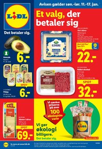 LIDL tilbudsavis - Fra søndag den 11. januar 2026