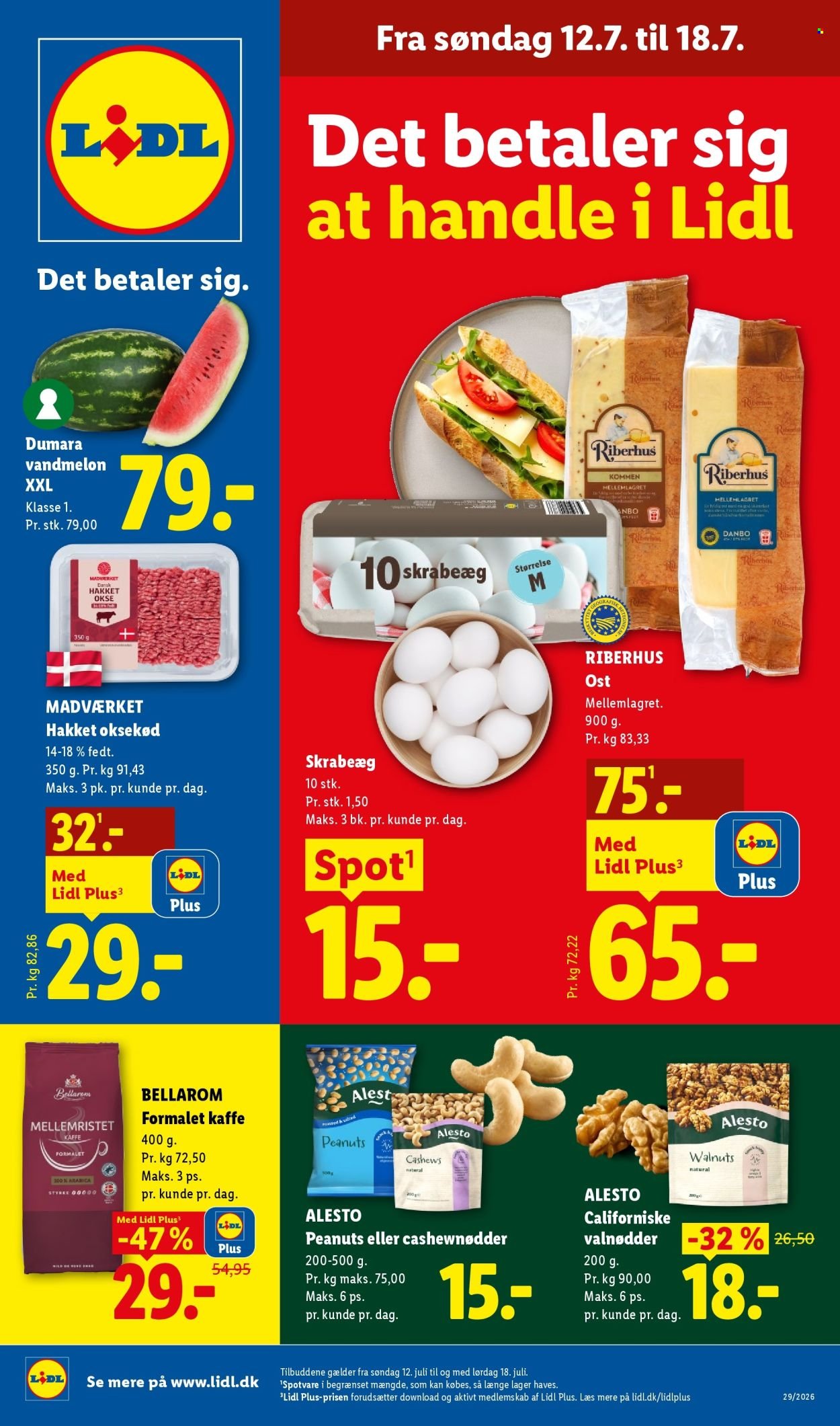 LIDL tilbudsavis - Fra søndag den 12. juli 2026