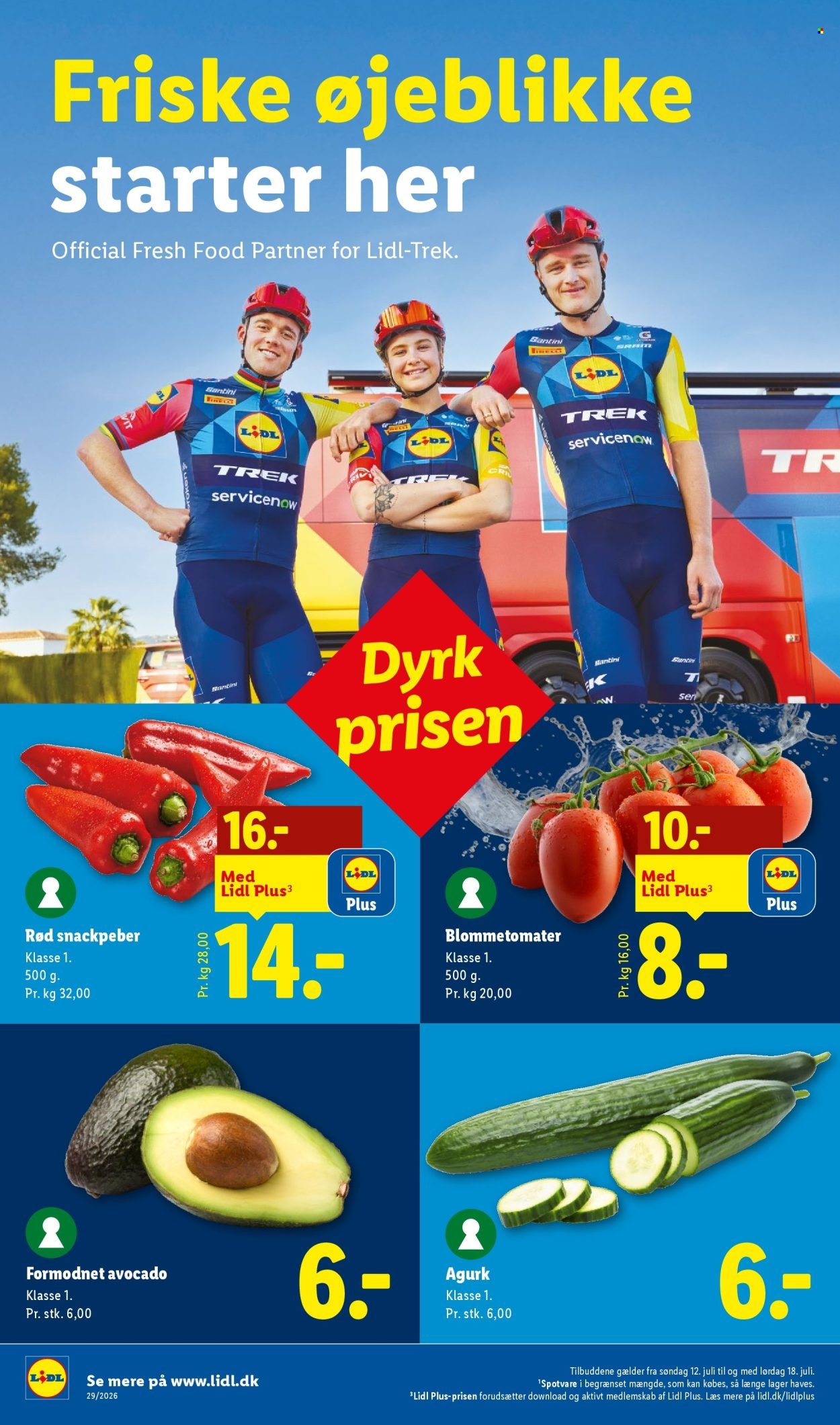 LIDL tilbudsavis - Fra søndag den 12. juli 2026