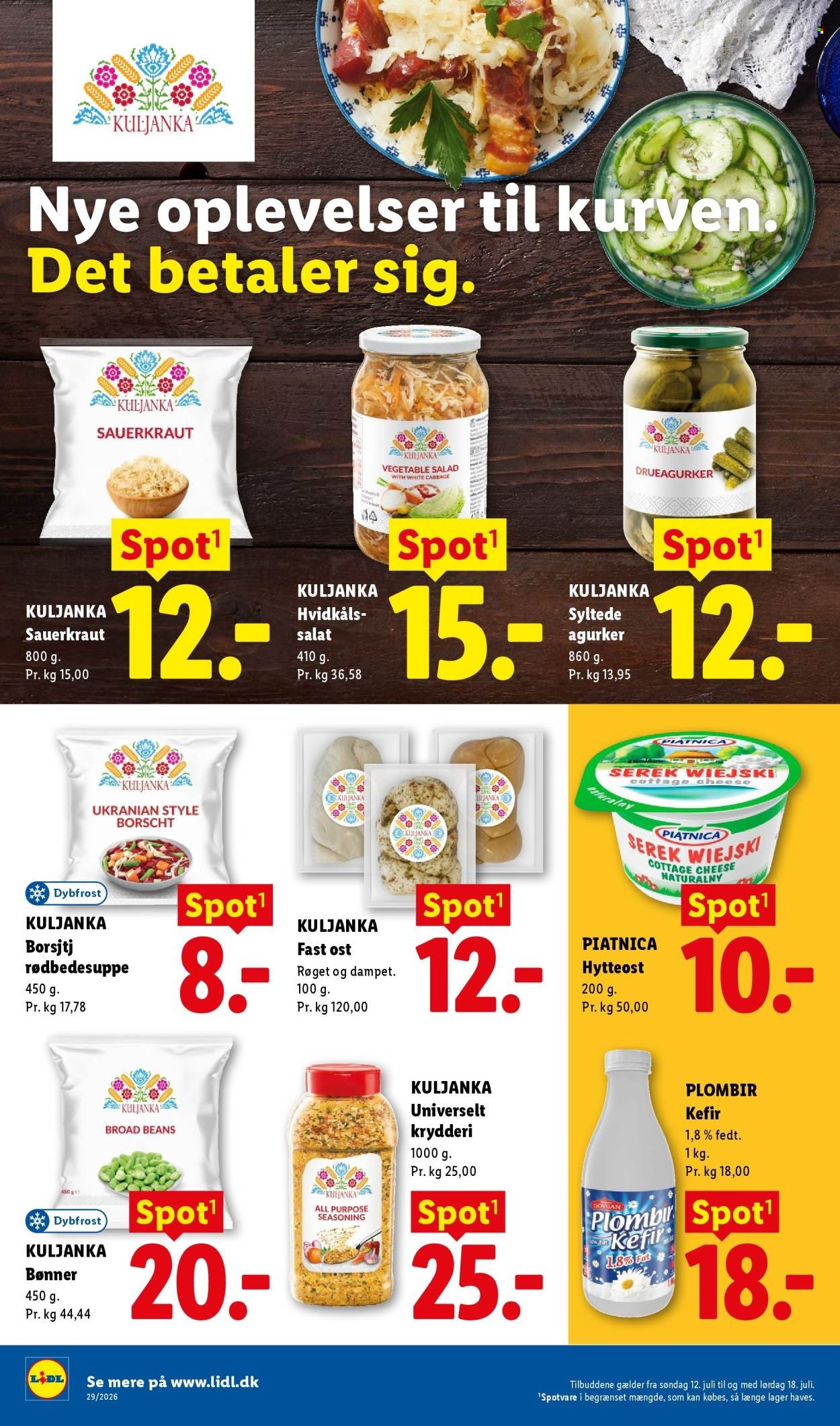 LIDL tilbudsavis - Fra søndag den 12. juli 2026
