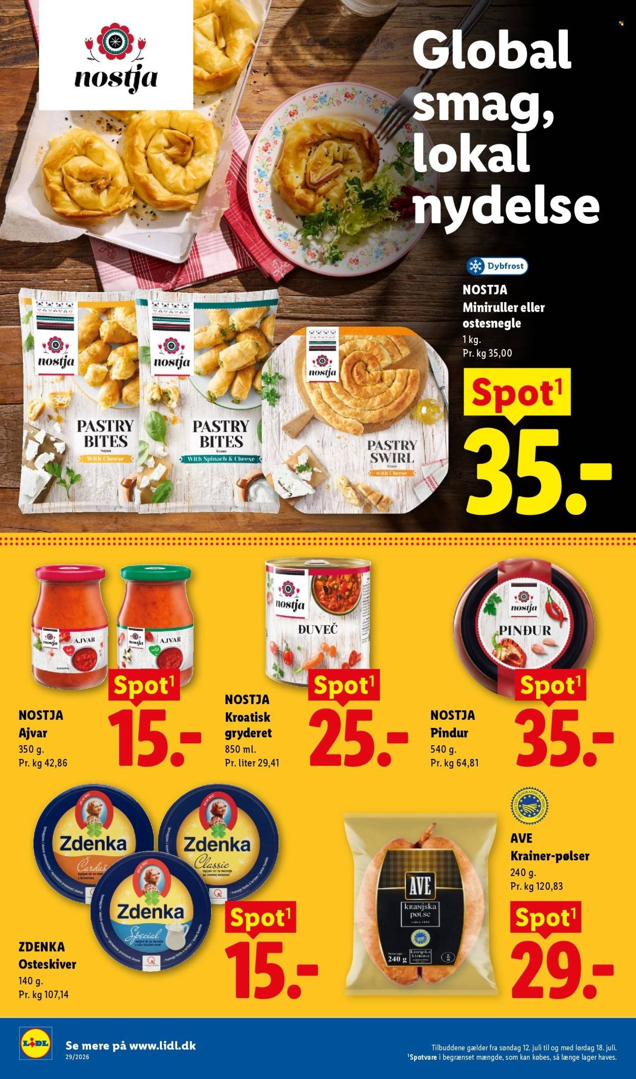 LIDL tilbudsavis - Fra søndag den 12. juli 2026