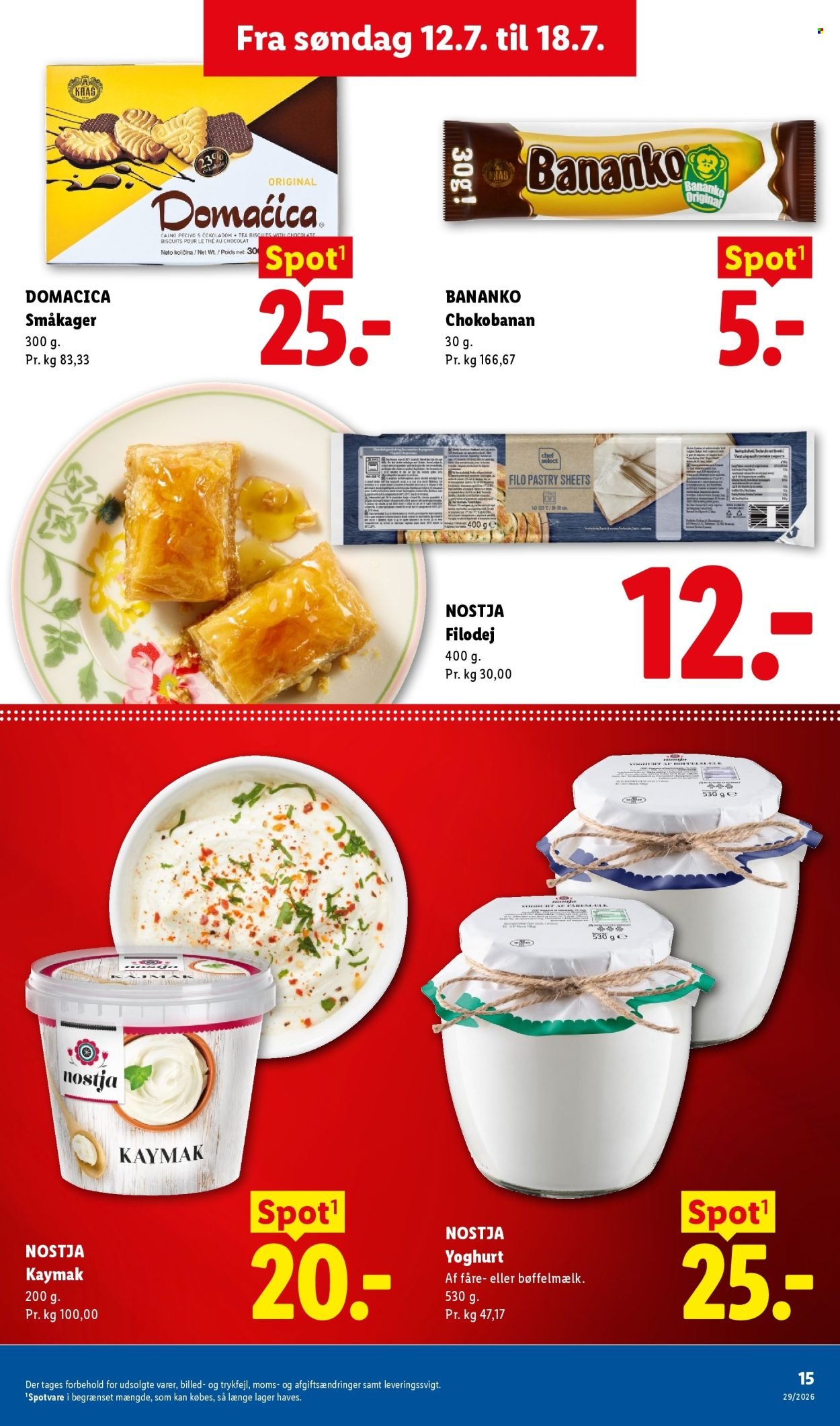 LIDL tilbudsavis - Fra søndag den 12. juli 2026