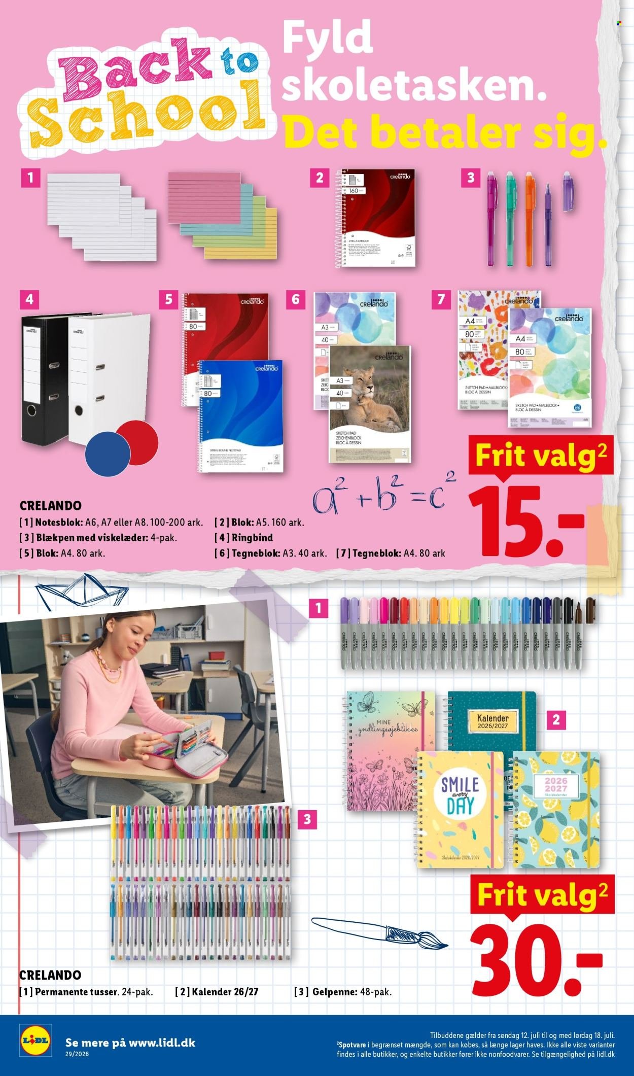 LIDL tilbudsavis - Fra søndag den 12. juli 2026