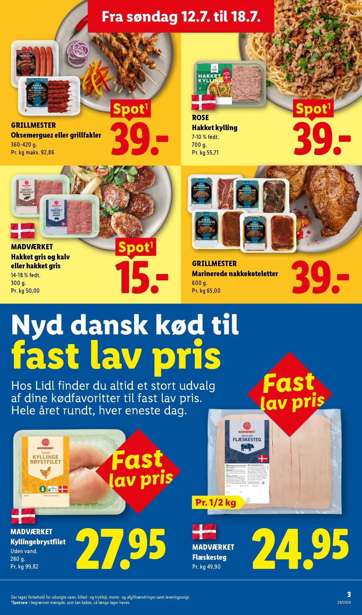 LIDL tilbudsavis - Fra søndag den 12. juli 2026