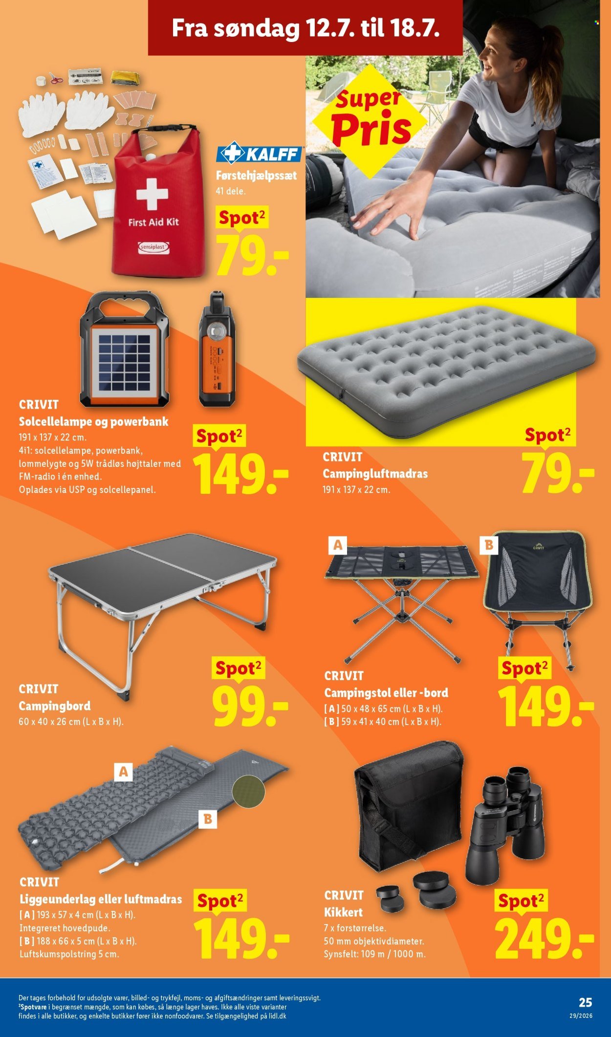 LIDL tilbudsavis - Fra søndag den 12. juli 2026