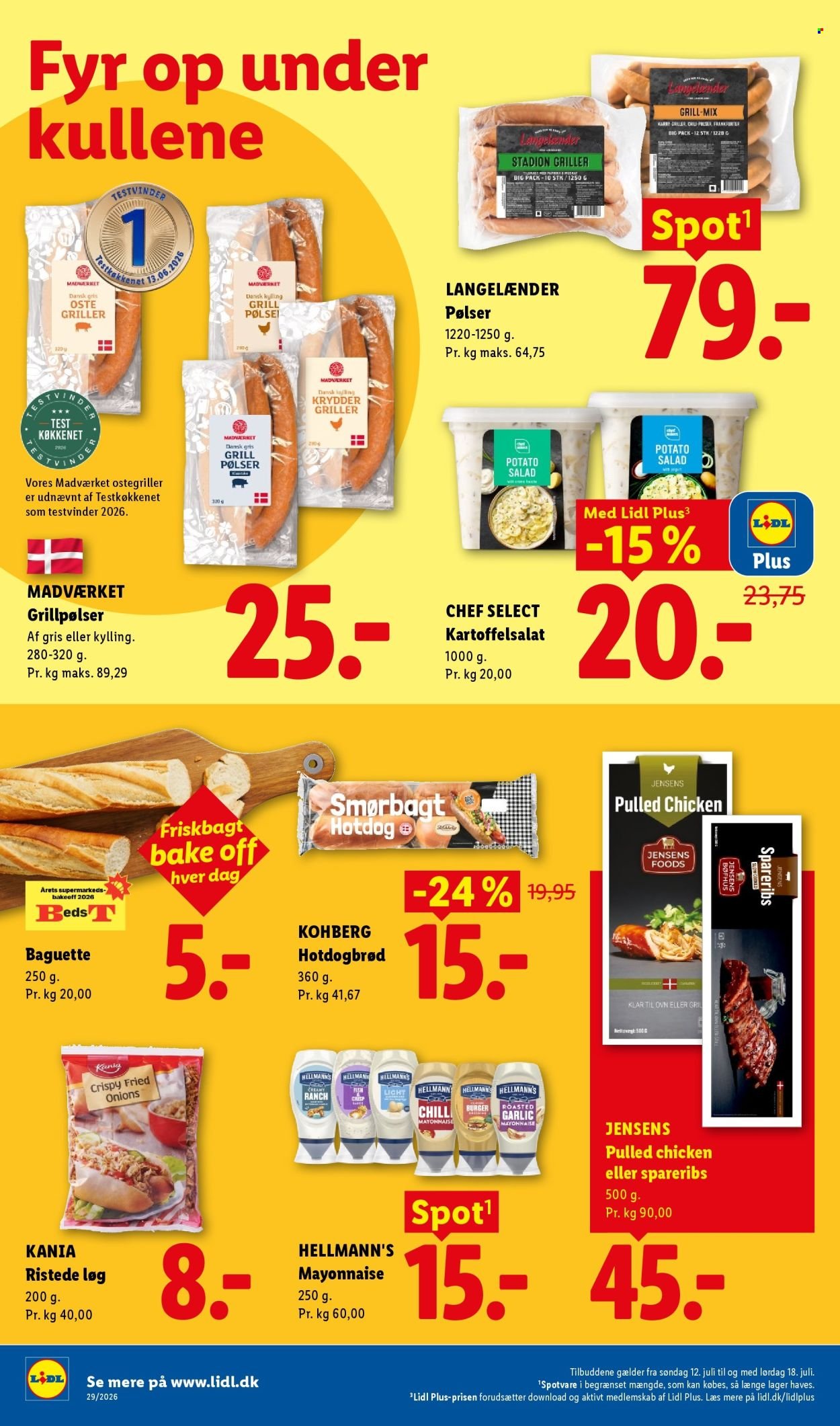 LIDL tilbudsavis - Fra søndag den 12. juli 2026