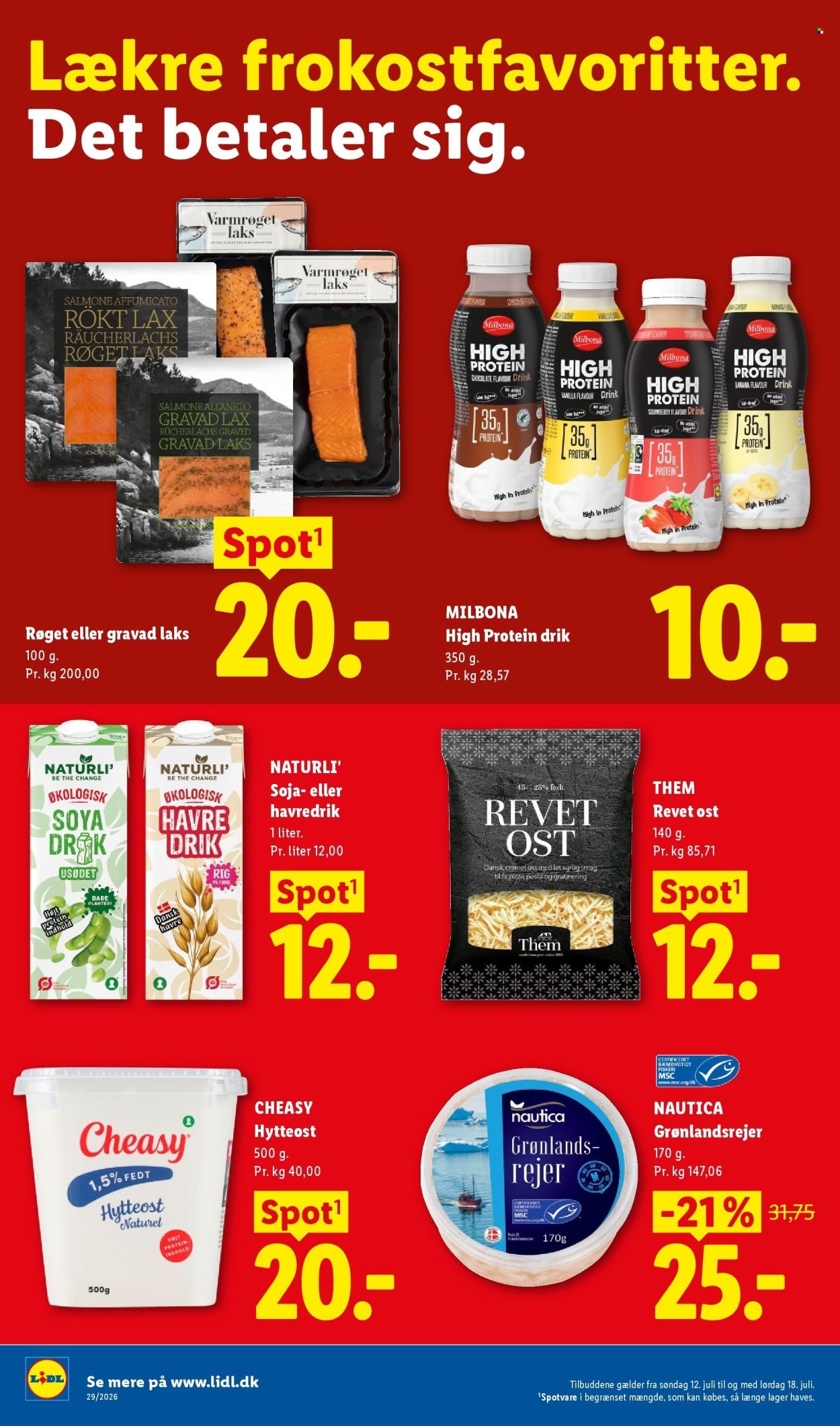 LIDL tilbudsavis - Fra søndag den 12. juli 2026