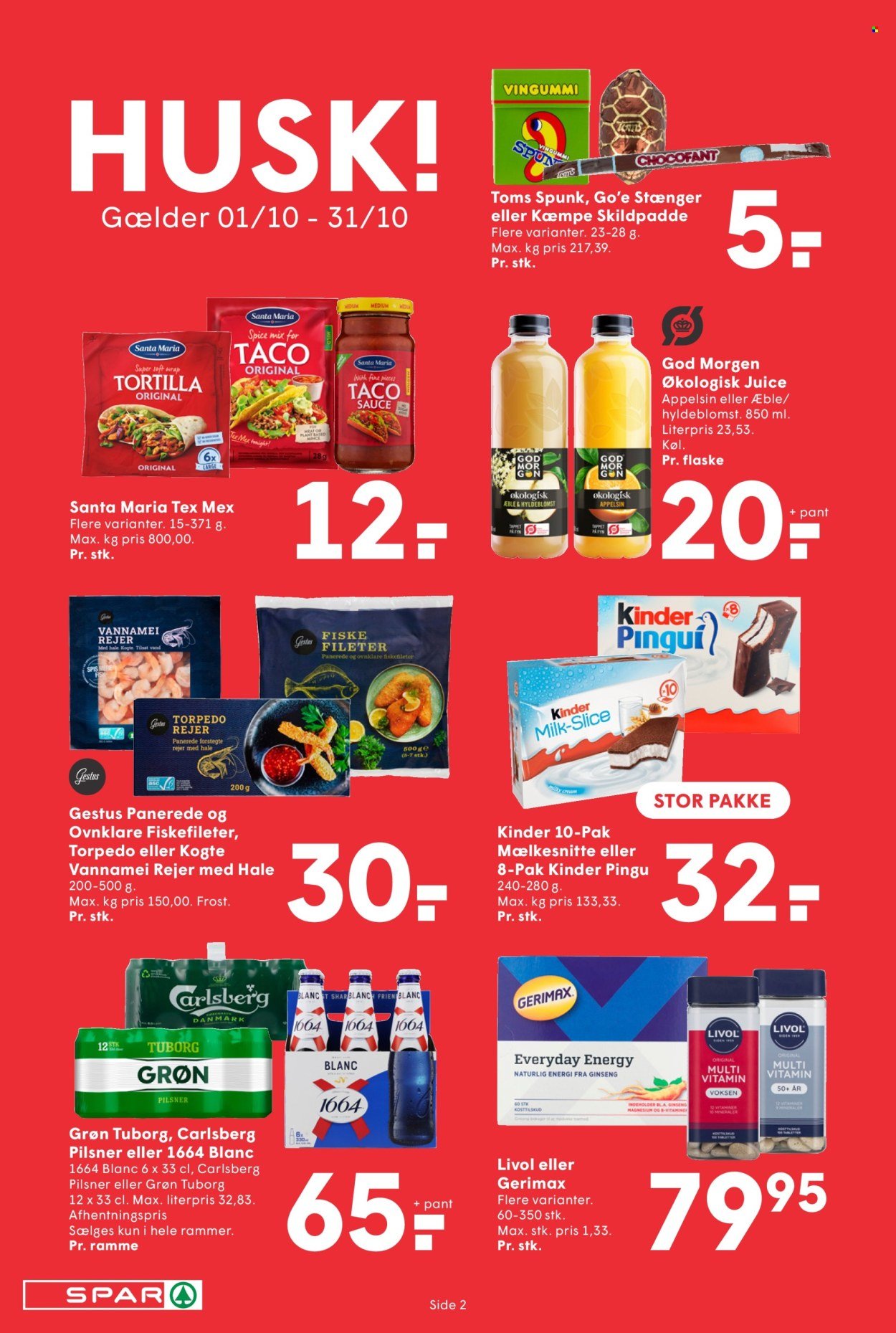 SPAR tilbudsavis - Fra fredag den 2. oktober 2026