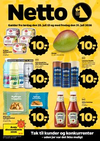 NETTO tilbudsavis - Fra lørdag den 25. juli 2026