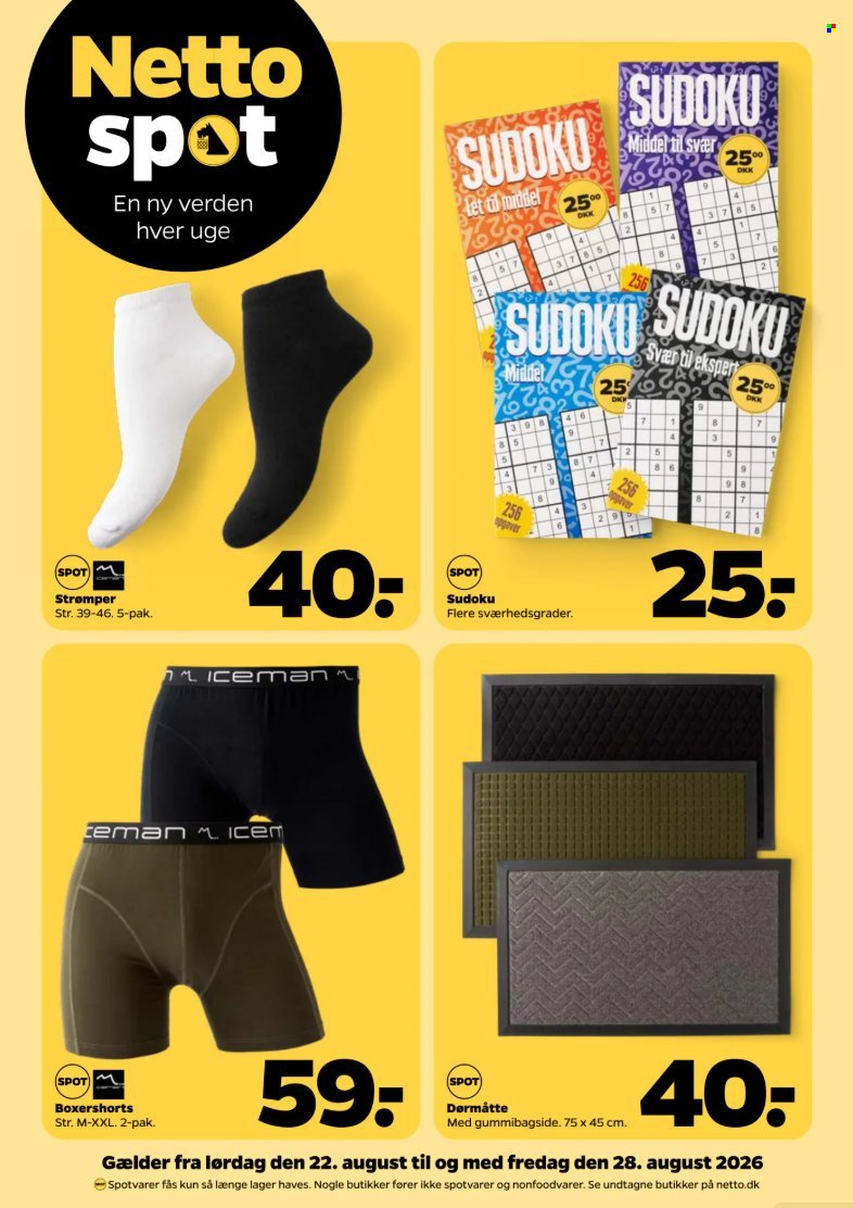 NETTO tilbudsavis - Fra lørdag den 22. august 2026