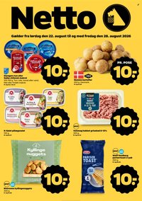 NETTO tilbudsavis - Fra lørdag den 22. august 2026