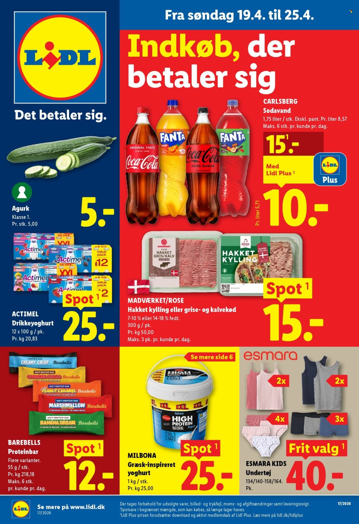 LIDL tilbudsavis - Fra søndag den 19. april 2026