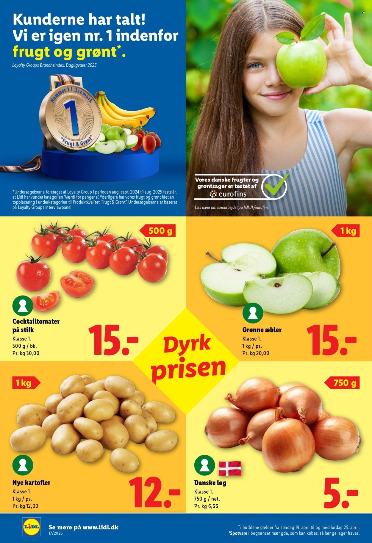 LIDL tilbudsavis - Fra søndag den 19. april 2026 (2026-04-19 - 2026-04-25)