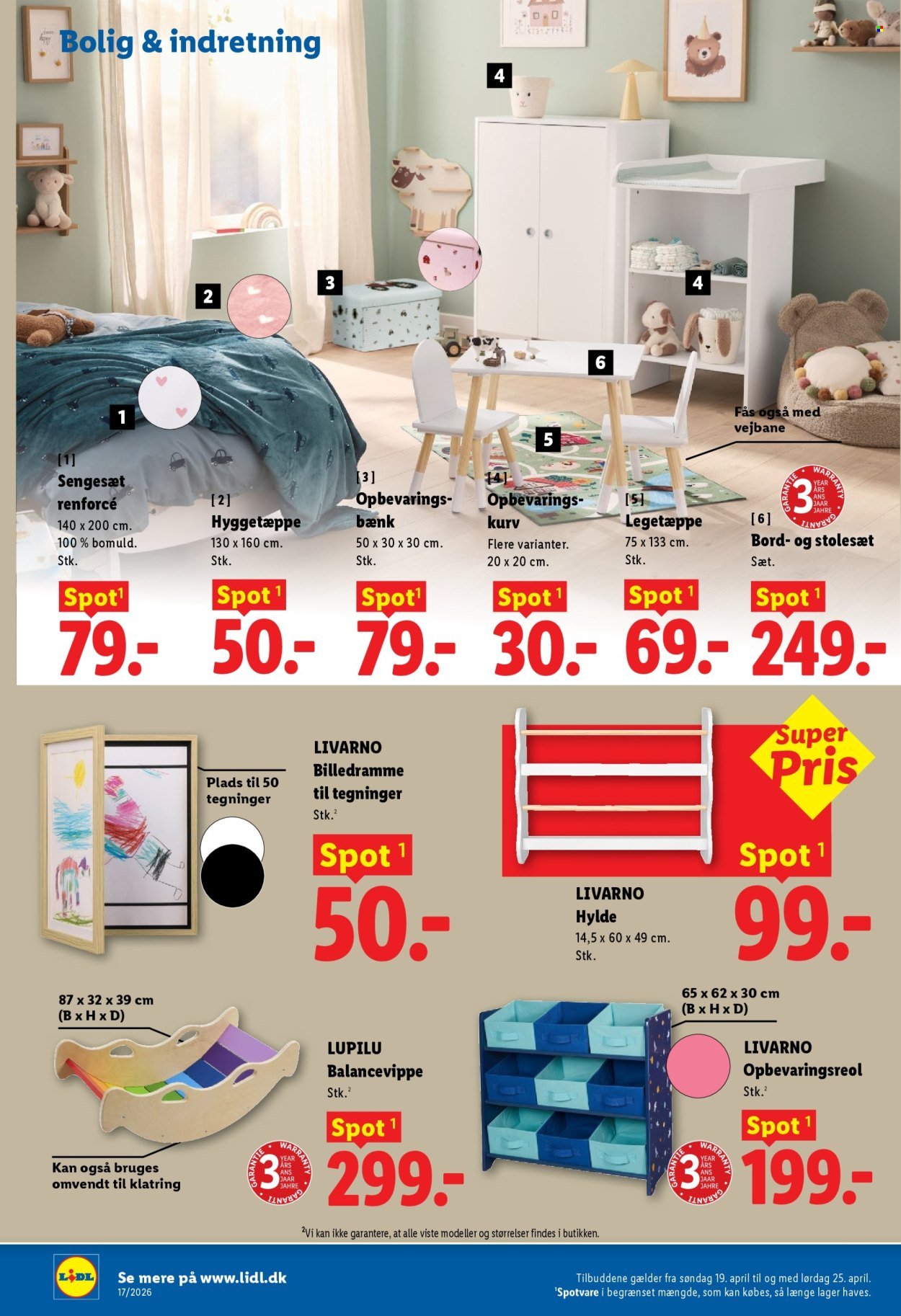 LIDL tilbudsavis - Fra søndag den 19. april 2026 (2026-04-19 - 2026-04-25)